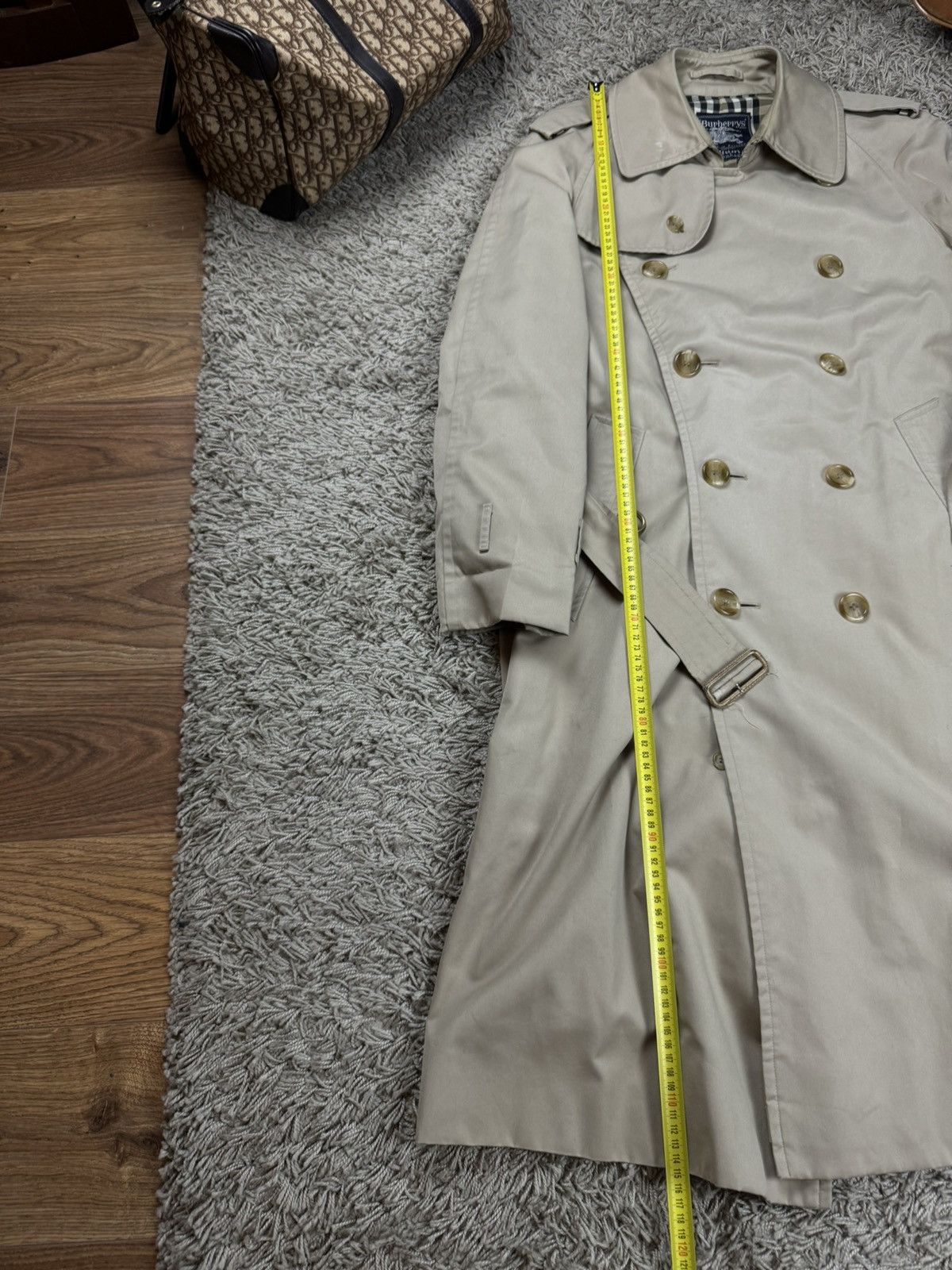 Burberry × Vintage Vintage trench coat Burberry original luxury streetwear item Size M / US 6-8 / IT 42-44 - 5 Thumbnail