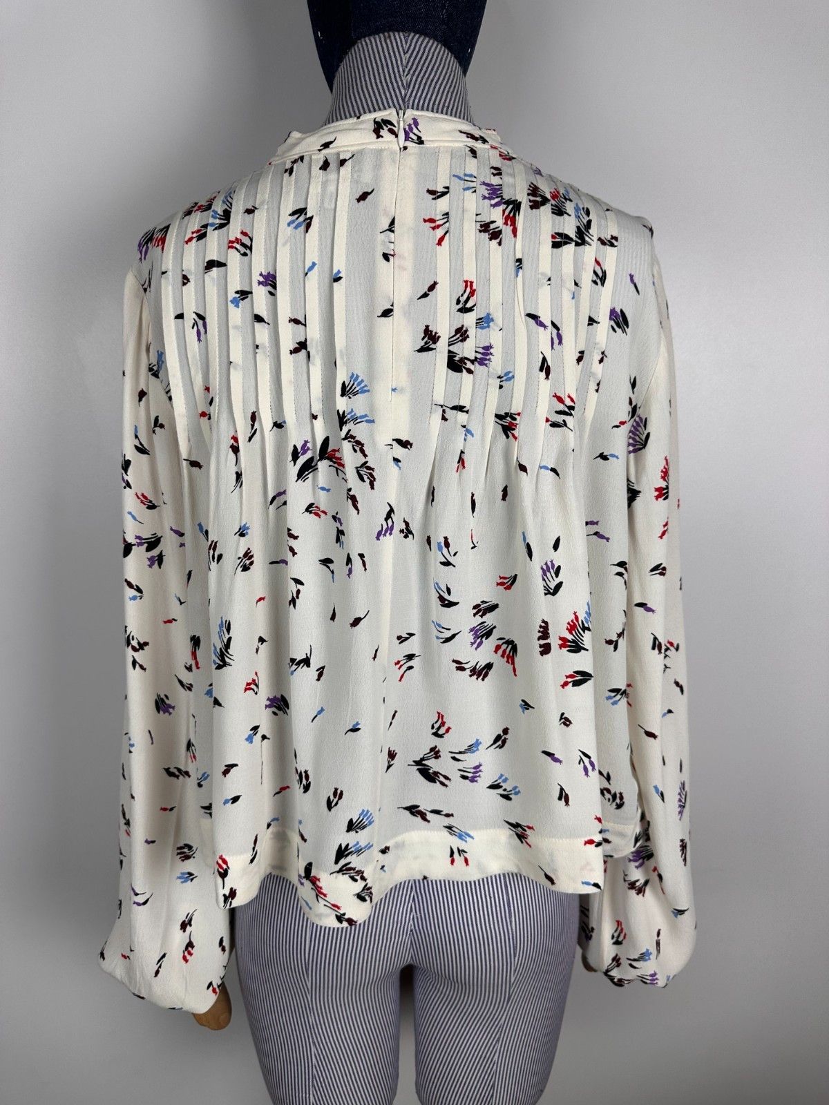 Ganni Ganni blouse long sleeve pleated size 38 Size XS / US 0-2 / IT 36-38 - 5 Thumbnail