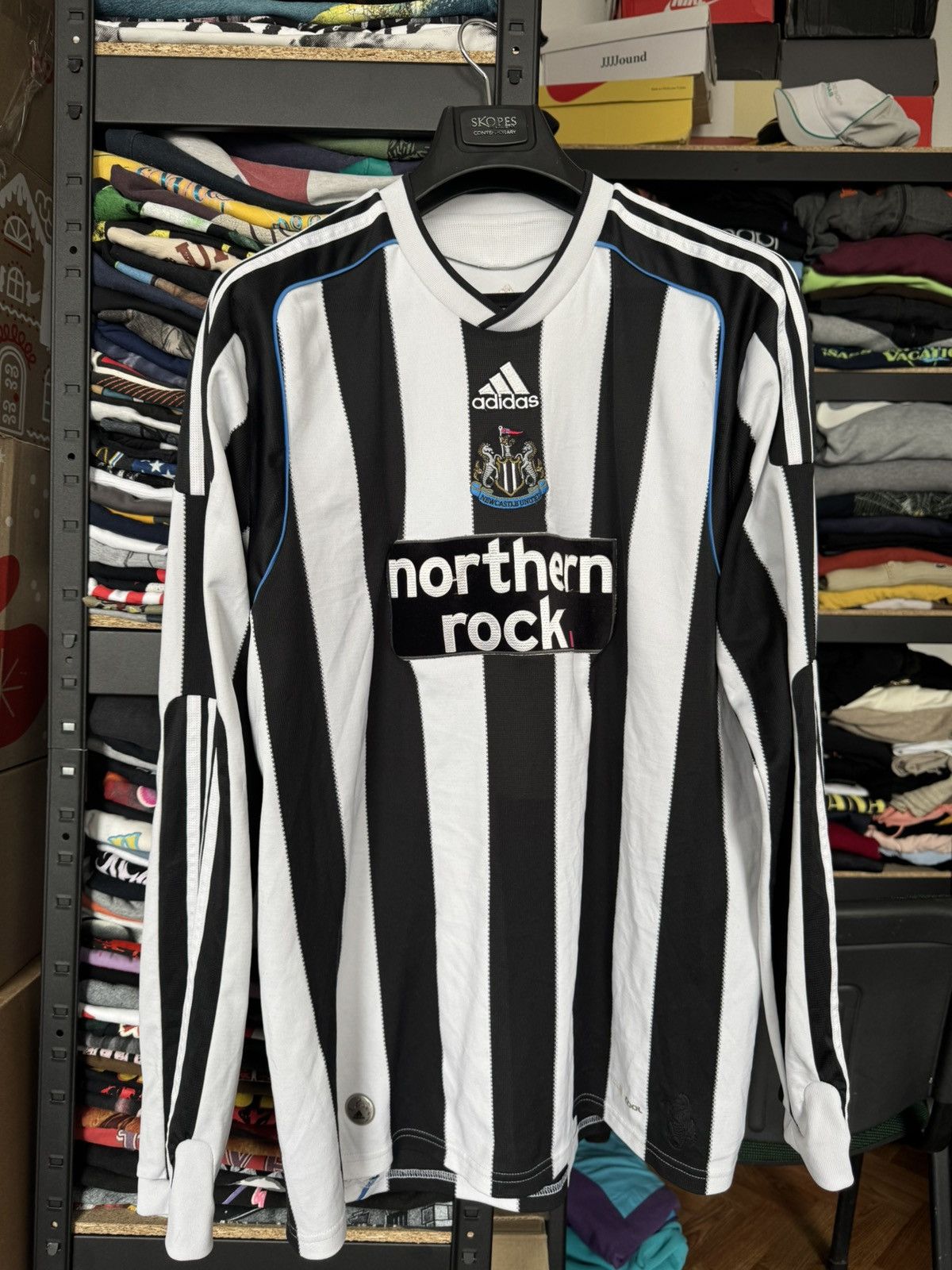 Adidas × Vintage Vintage Adidas Northen New Castle long sleeve football 2009 Size US XL / EU 56 / 4 - 4 Thumbnail