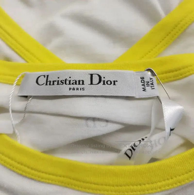 Dior Dior White Cotton T. Size M / US 6-8 / IT 42-44 - 3 Thumbnail