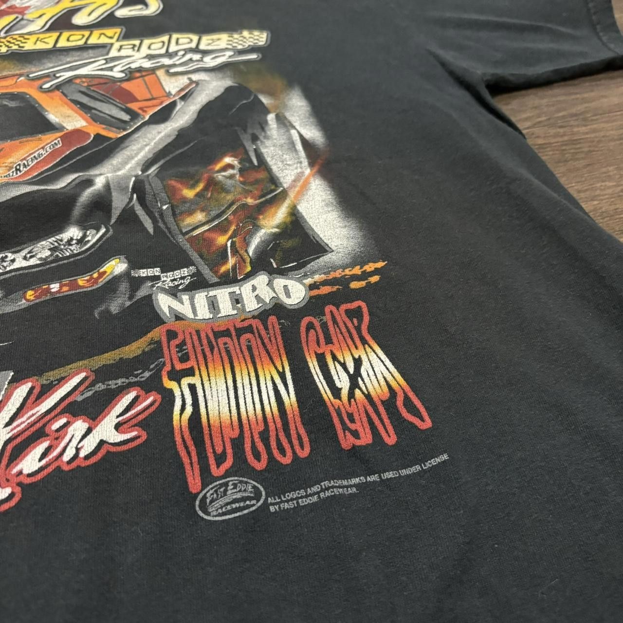 Gildan Vintage Racing T 90s/00s Pilot Mike Kirk Size US XL / EU 56 / 4 - 4 Thumbnail