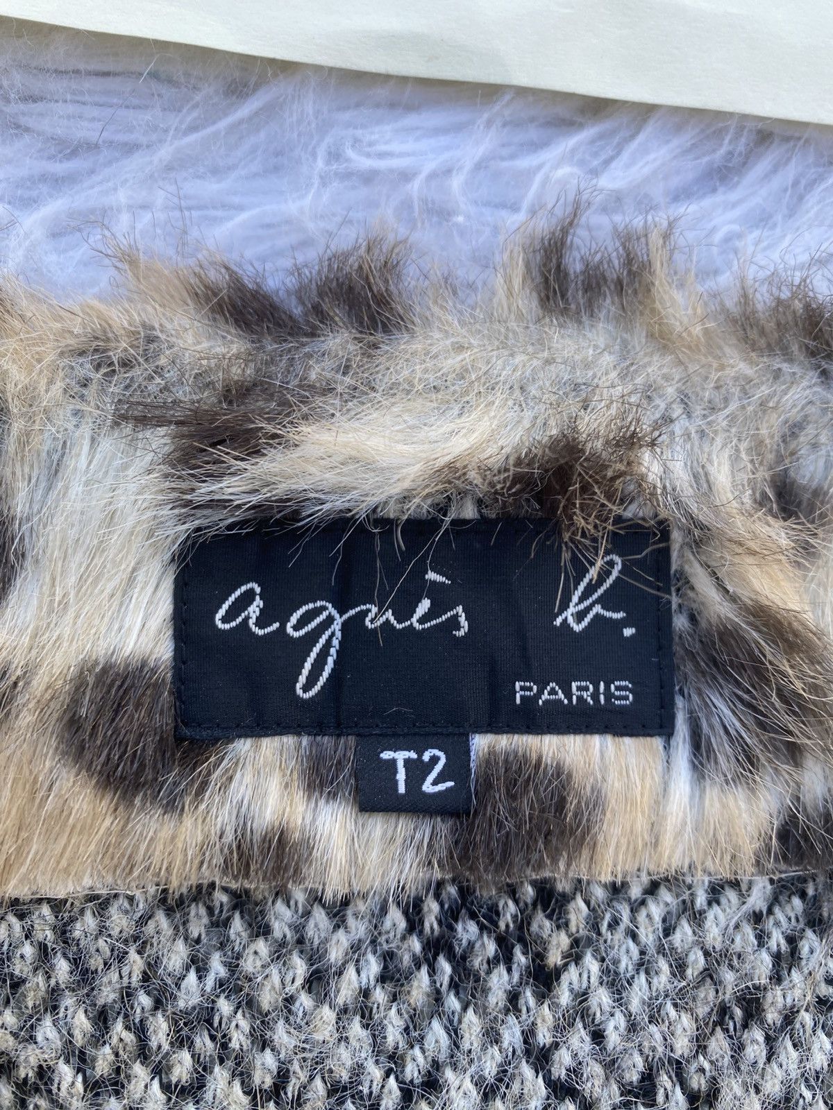 agnes b. Rare agnes b. Fur Leopard Gold Button Jacket Size M / US 6-8 / IT 42-44 - 14 Thumbnail