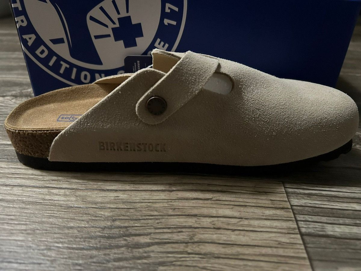 Birkenstock Birkenstock Boston Taupe Suede – Women’s Size 9 Size US 9 / IT 39 - 3 Thumbnail