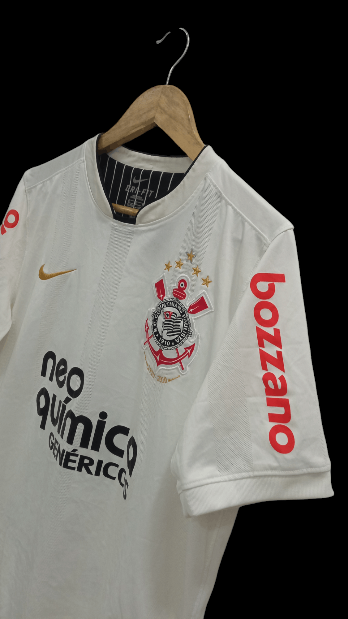 Nike × Vintage 🔥🔥Vintage 2009/2010 Nike Corinthians Home Ronaldo 9 Jersey Size US M / EU 48-50 / 2 - 9 Thumbnail