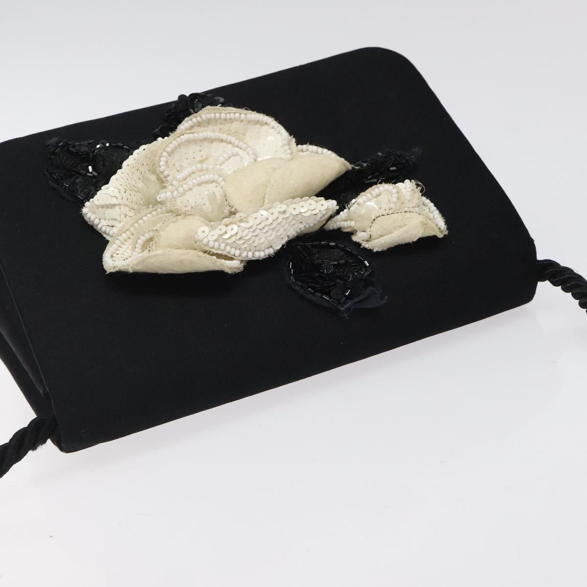 Chanel CHANEL Shoulder Bag Silk Black Gold CC Size ONE SIZE - 6 Thumbnail