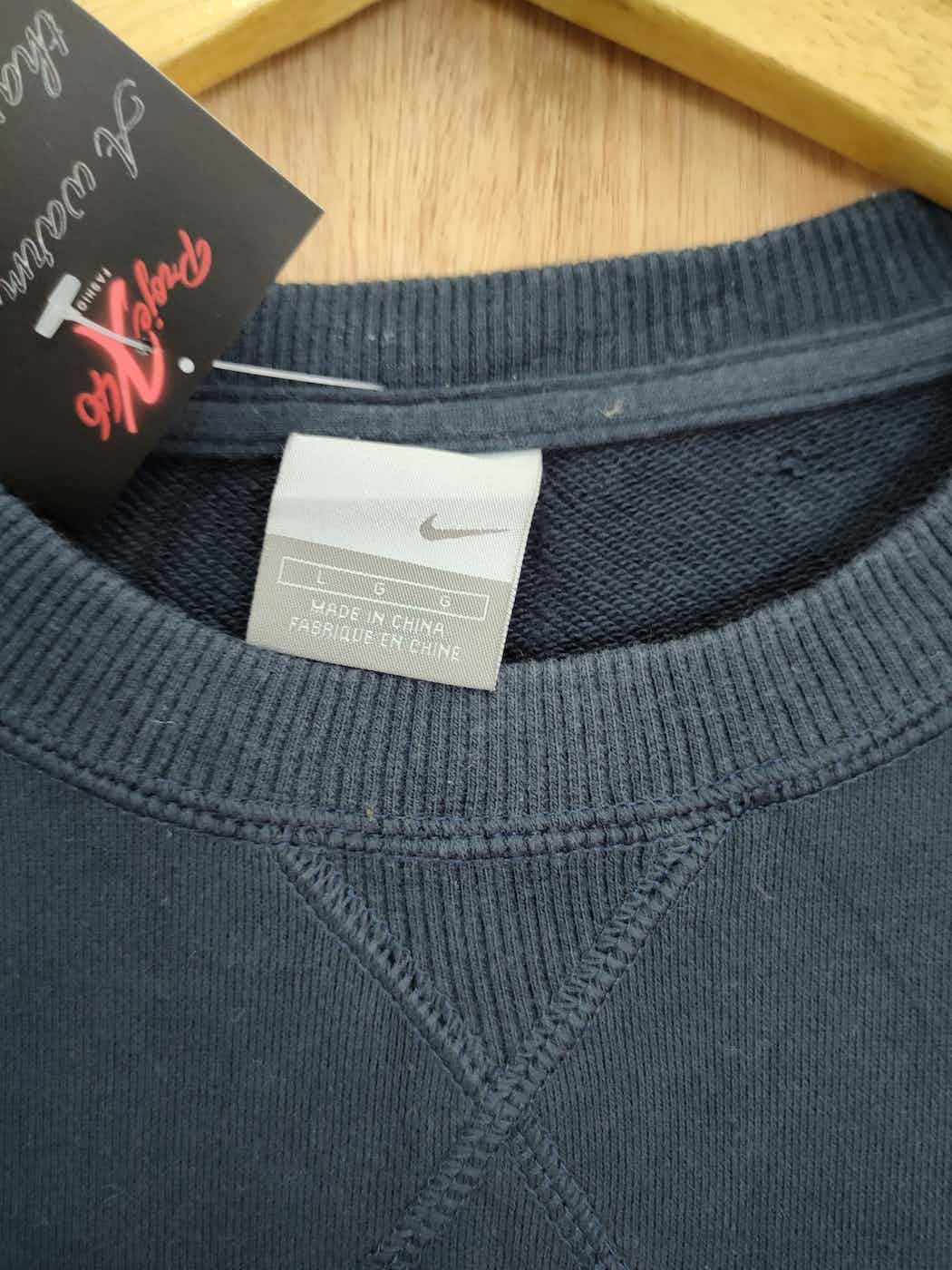 Vintage DLL nike plain embroidery logo sweatshirt #46-067 Size US M / EU 48-50 / 2 - 5 Thumbnail