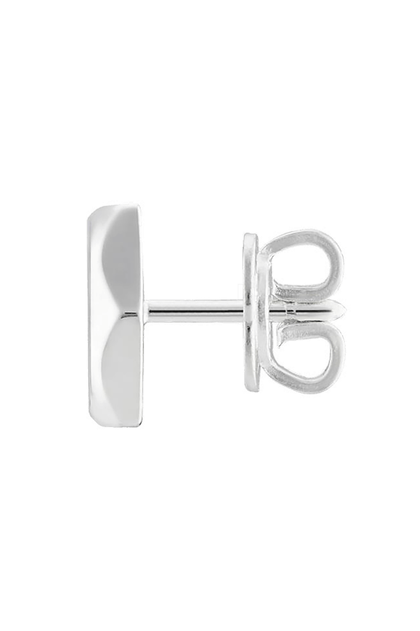 Gucci oc11z0126 Size: OS Trademark Stud Earrings In Silver Size ONE SIZE - 2 Thumbnail