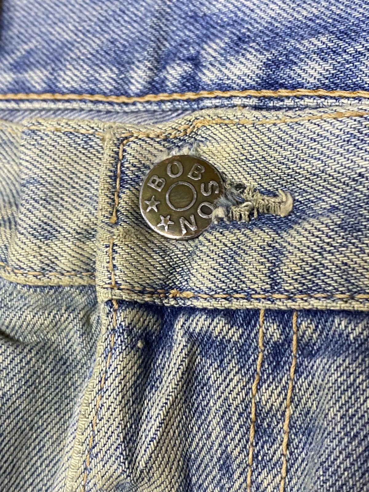Other Vintage Japanese Brands Mud wash Distressed Loose Jeans Size US 29 - 13 Thumbnail