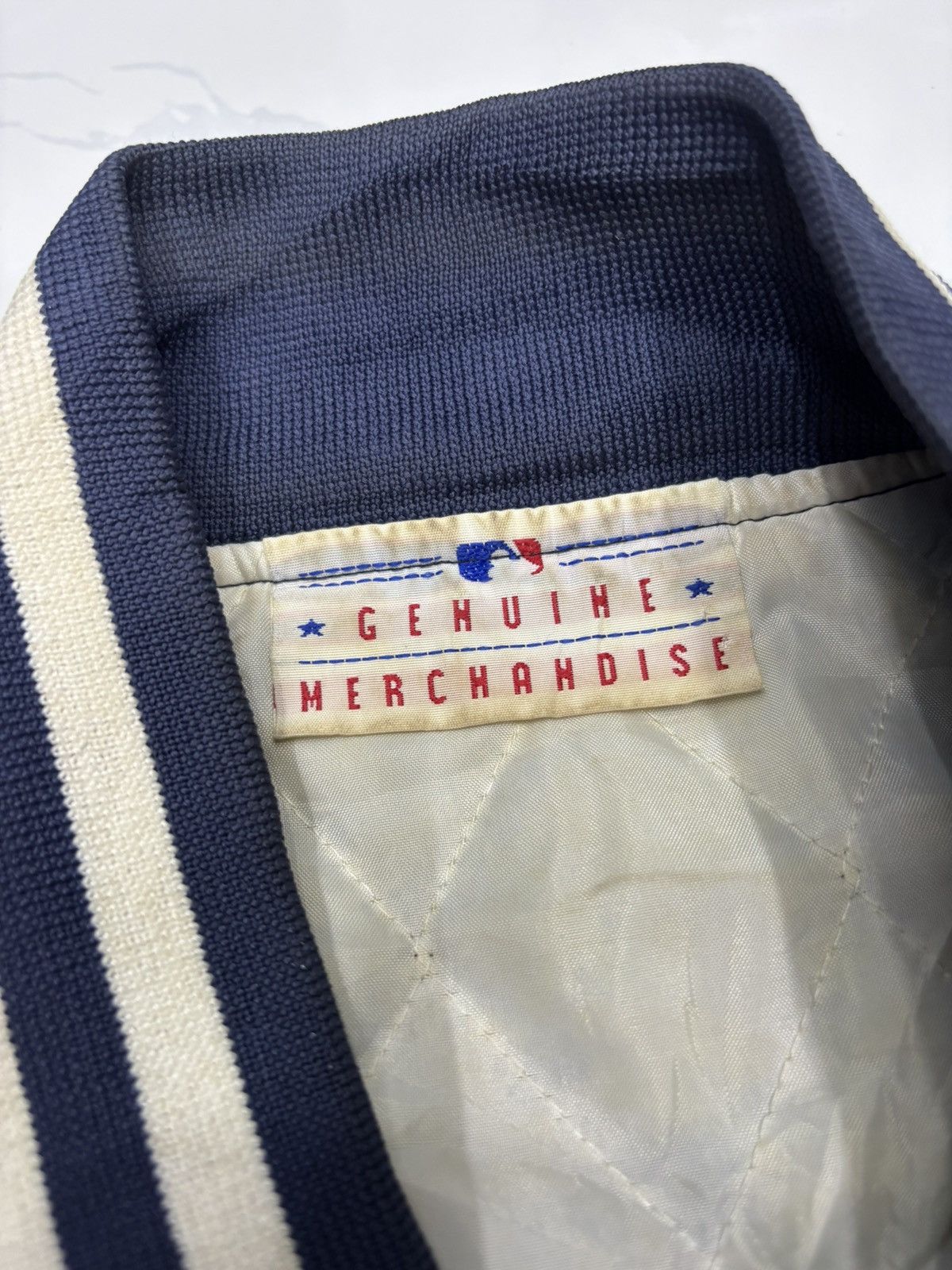 MLB 🔥VTG New York Yankees MLB Authentic Varsity Jacket Size US L / EU 52-54 / 3 - 10 Thumbnail