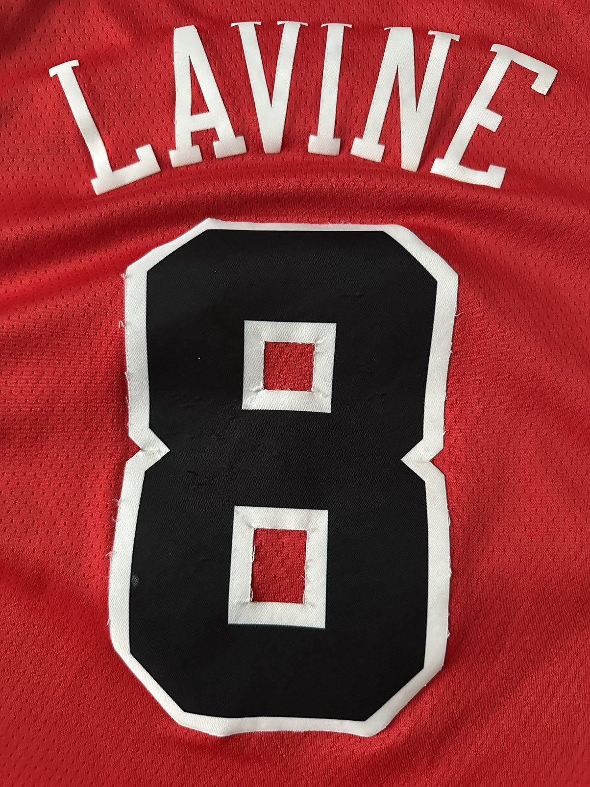 Nike × Vintage Nike Chicago Bulls Zach Lavine #8 Nba Basketball Jersey Size US XL / EU 56 / 4 - 6 Thumbnail