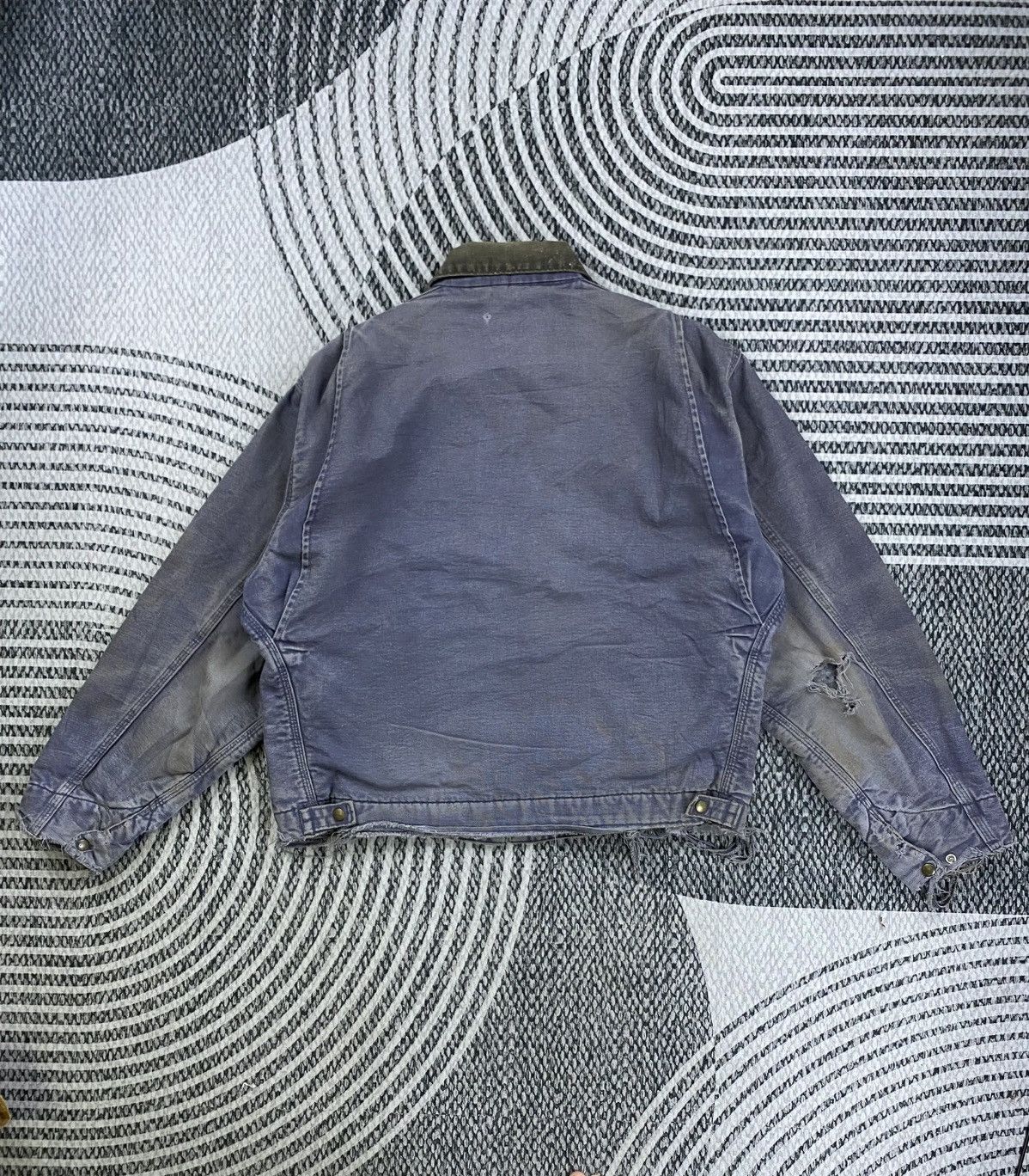 Carhartt Vintage Carhart J64 PTL Distressed Detroit Jacket Size US XL / EU 56 / 4 - 2 Thumbnail