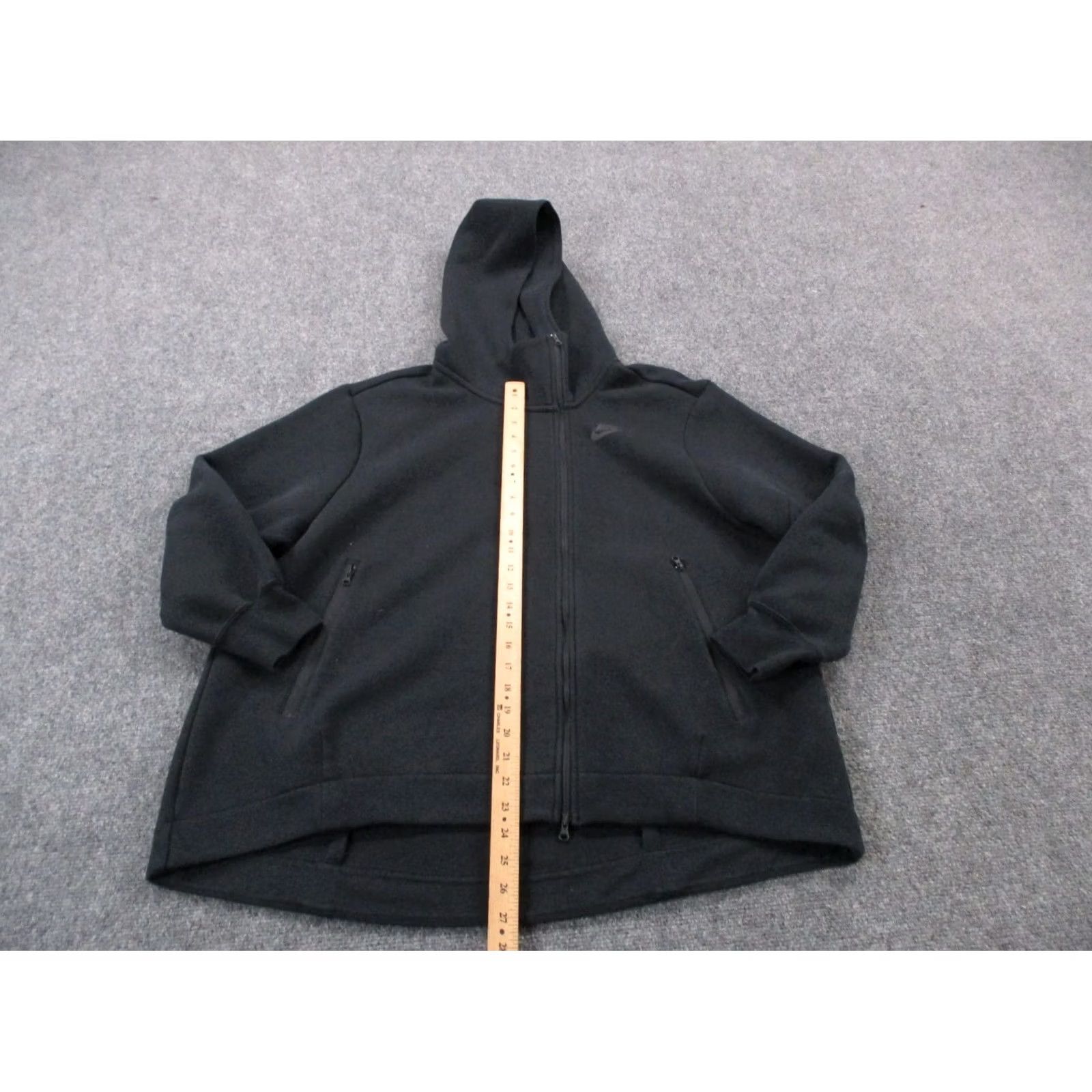 Nike Nike Tech Fleece Hoodie Jacket Womens 0X Black Oversized FB8245 Size XL / US 12-14 / IT 48-50 - 3 Thumbnail
