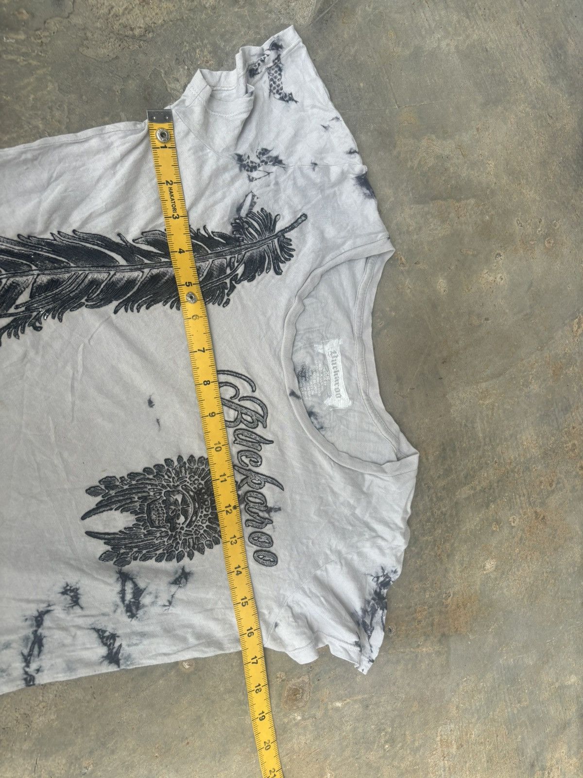 Japanese Brand Y2k Buckaroo Ifsixwasnine Punk style Tshirt Size US S / EU 44-46 / 1 - 8 Thumbnail