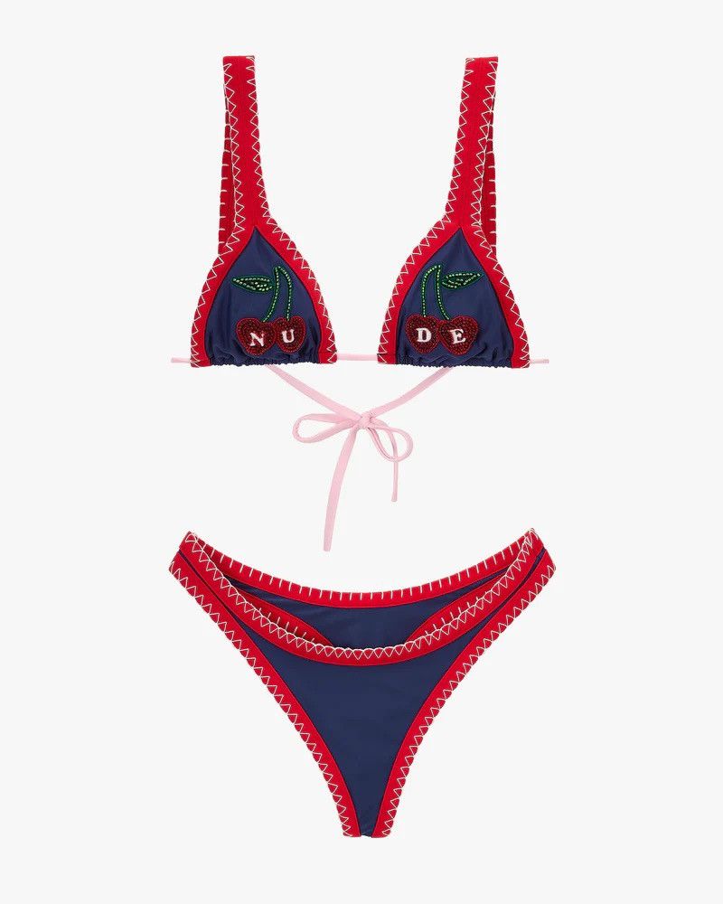 Other Nude Project Coralite Bikini Top Navy Size S / US 4 / IT 40 - 1 Thumbnail