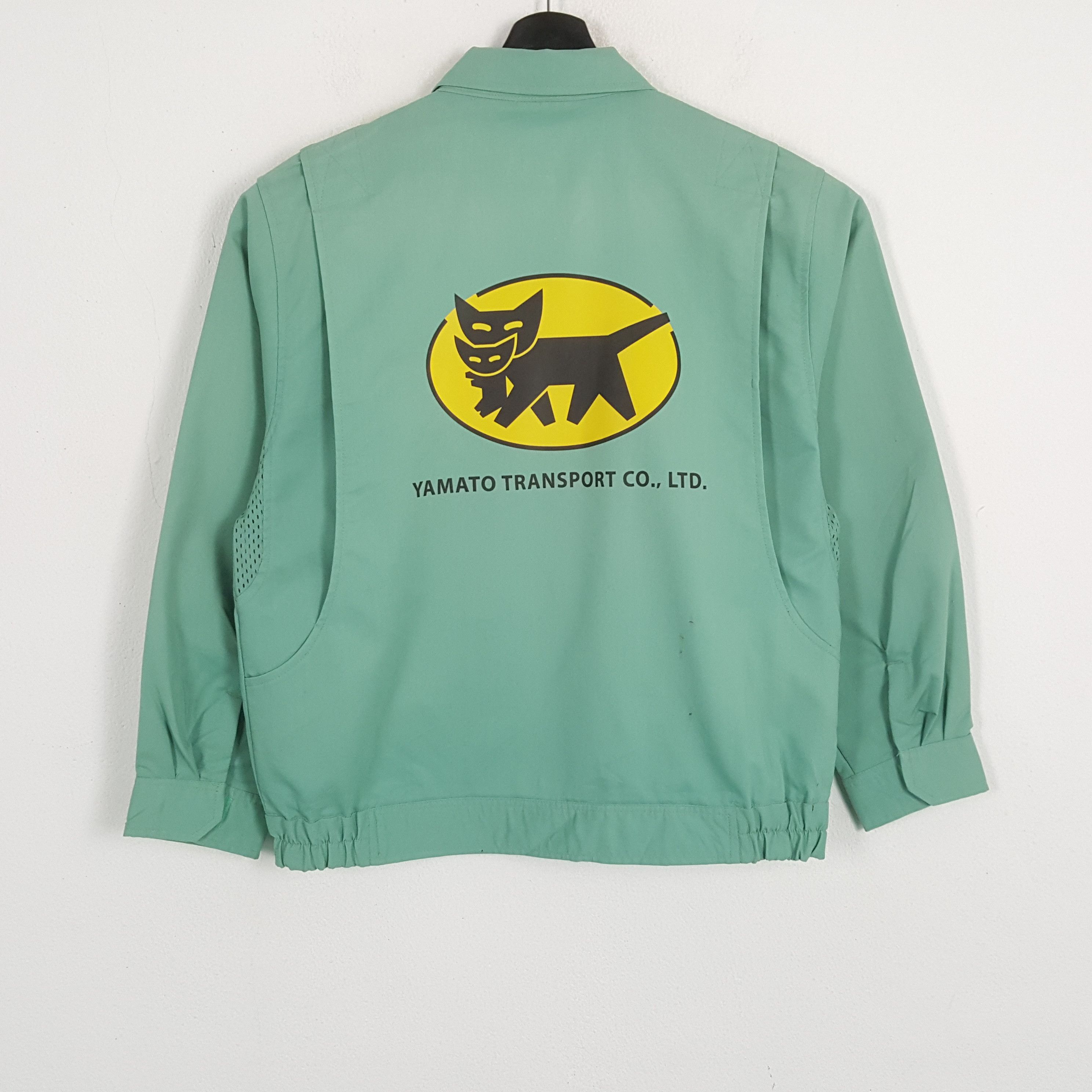 Japanese Brand × Vintage YAMATO TRANSPORT Japanese Workwear Custom Jacket Size US M / EU 48-50 / 2 - 1 Thumbnail