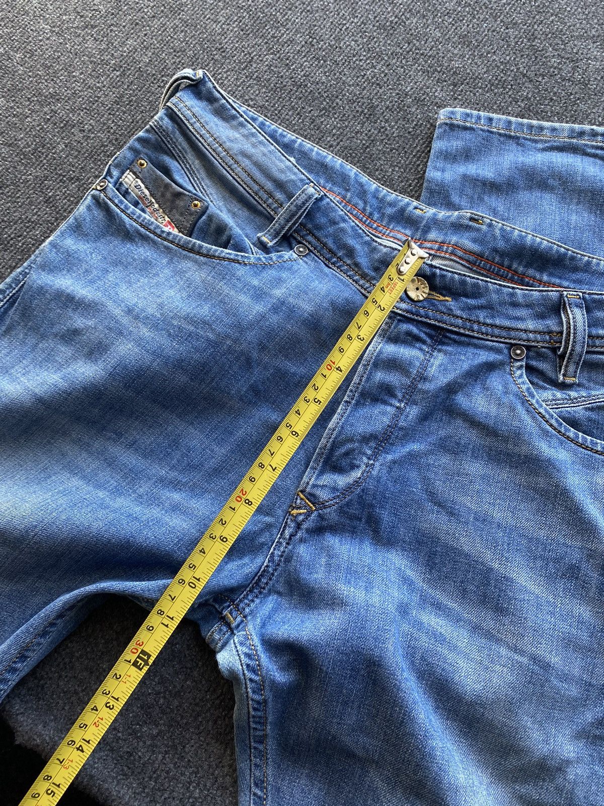 Diesel 🔥Diesel Opium Punk Iakop Regular Slim Tapered Jeans gothic Size US 34 / EU 50 - 10 Thumbnail