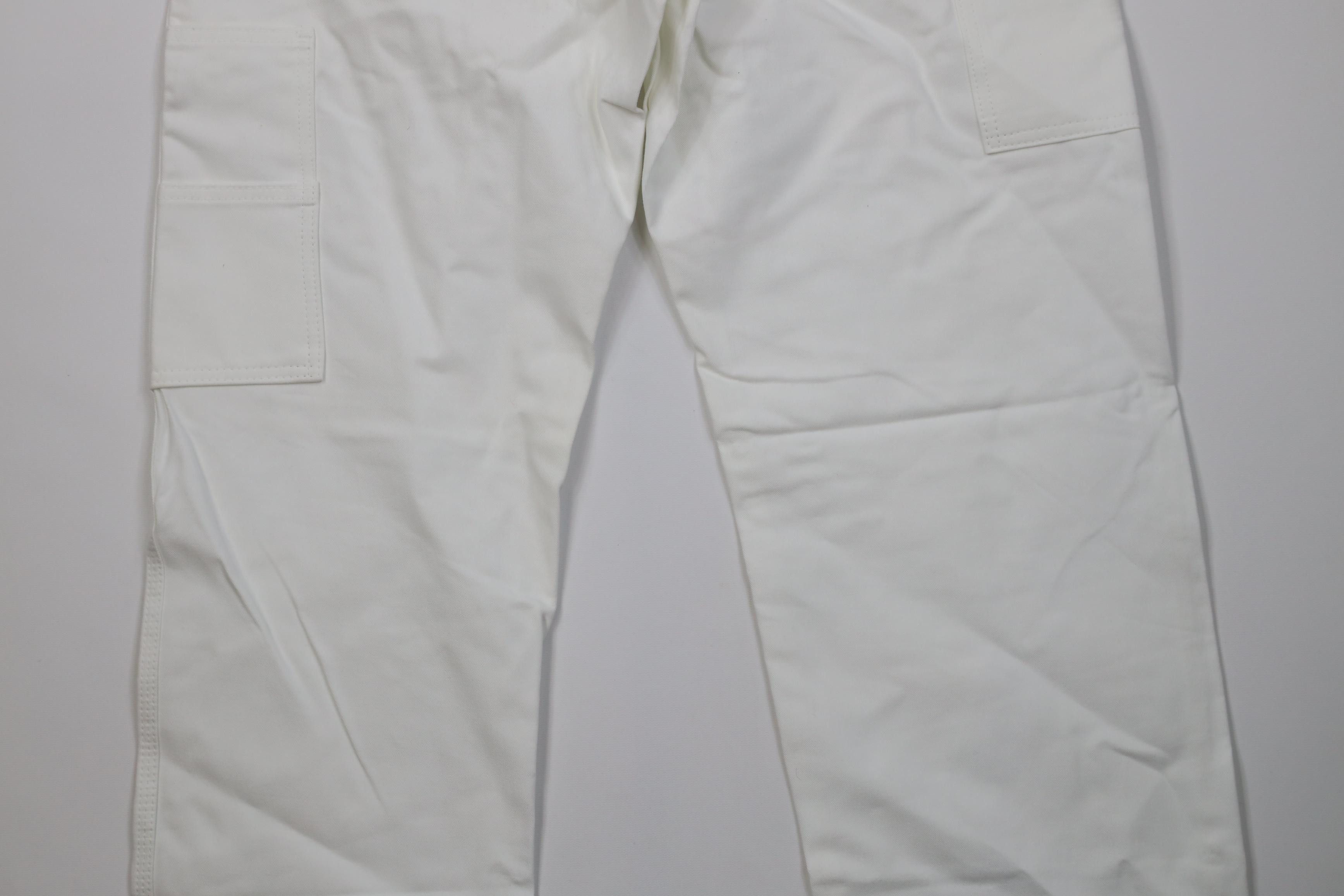 Dickies Deadstock Vintage Y2K Dickies Wide Leg Painters Pants White Size US 36 / EU 52 - 11 Thumbnail