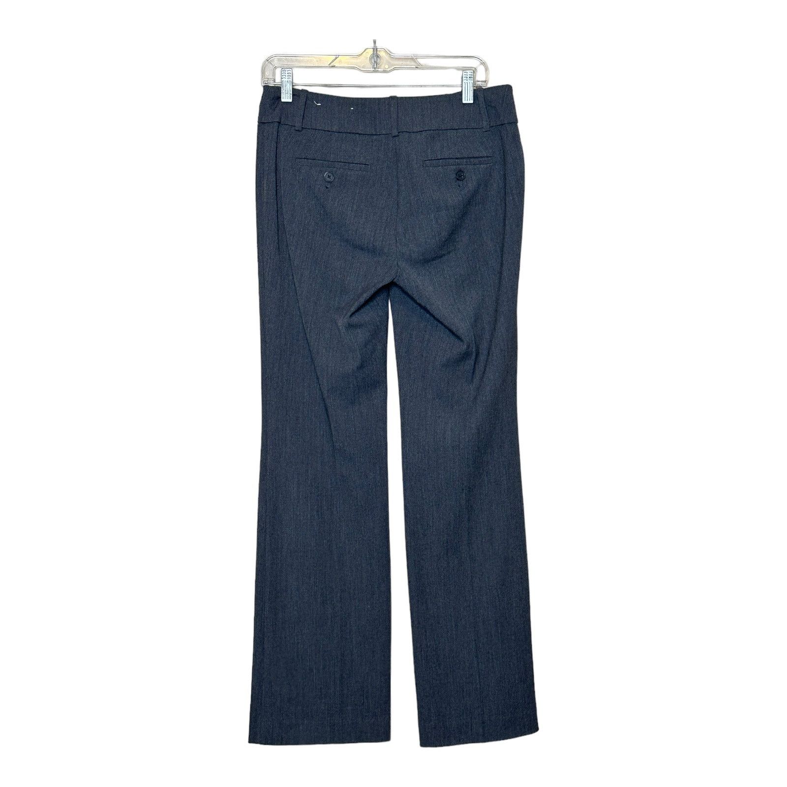 Loft Loft gray straight legs career pants size 2 Size 26" / US 2 / IT 38 - 4 Thumbnail