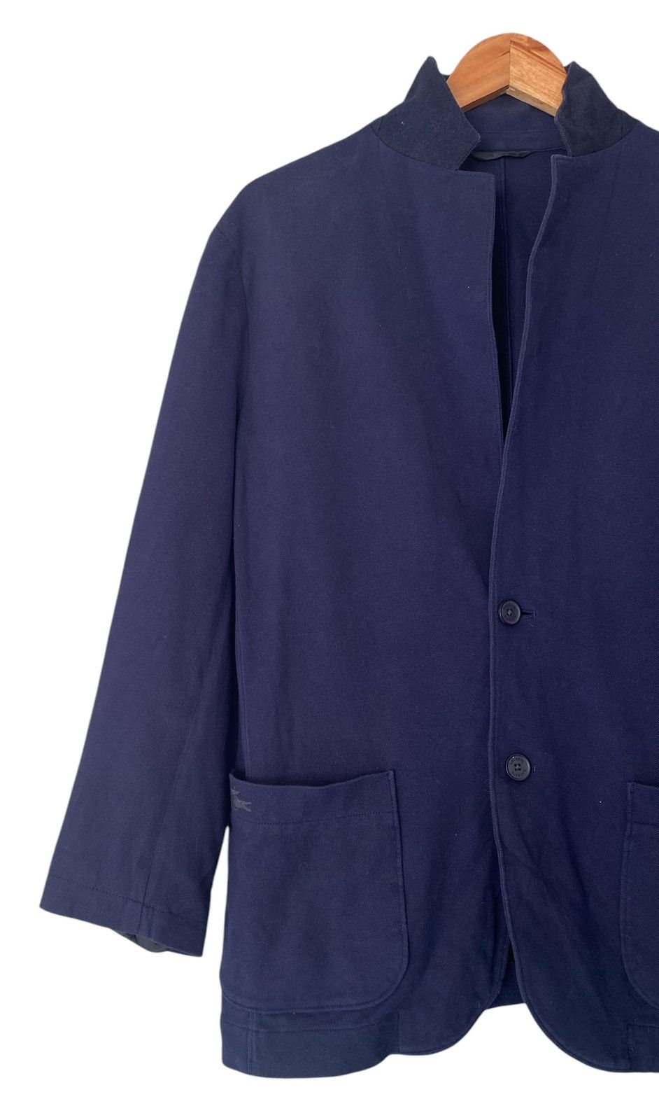 Lacoste LACOSTE Cardigan Blue Size US L / EU 52-54 / 3 - 3 Thumbnail