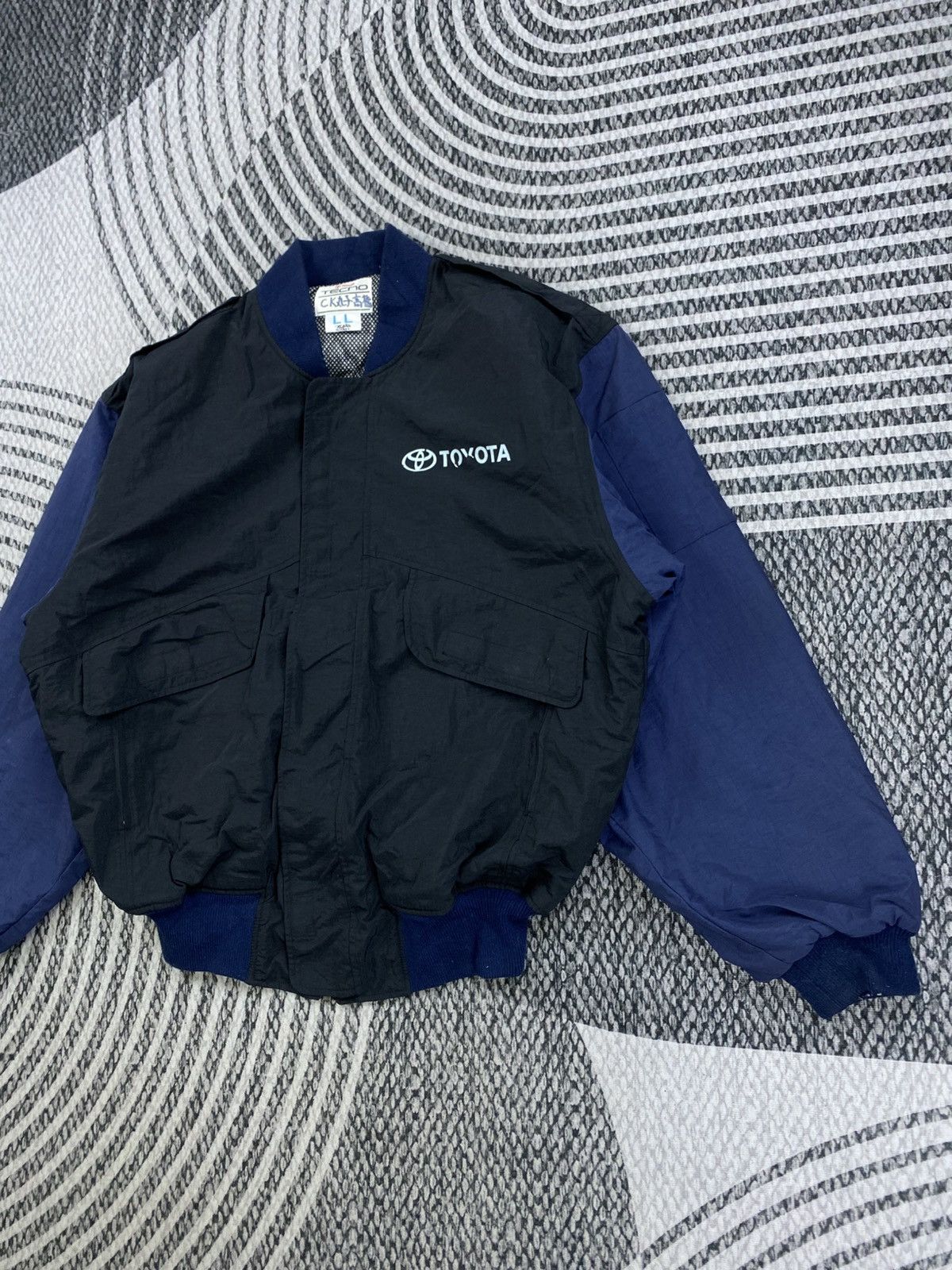 Japanese Brand Vintage Toyota Tecno Three Monkey Zipper Jacket Size US XL / EU 56 / 4 - 4 Thumbnail