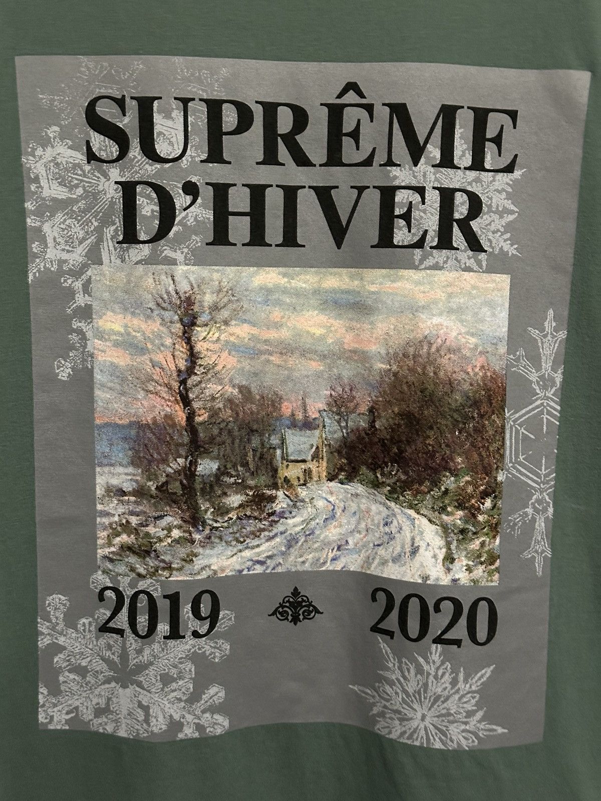 Supreme Supreme D’Hiver Tee Size US M / EU 48-50 / 2 - 2 Thumbnail