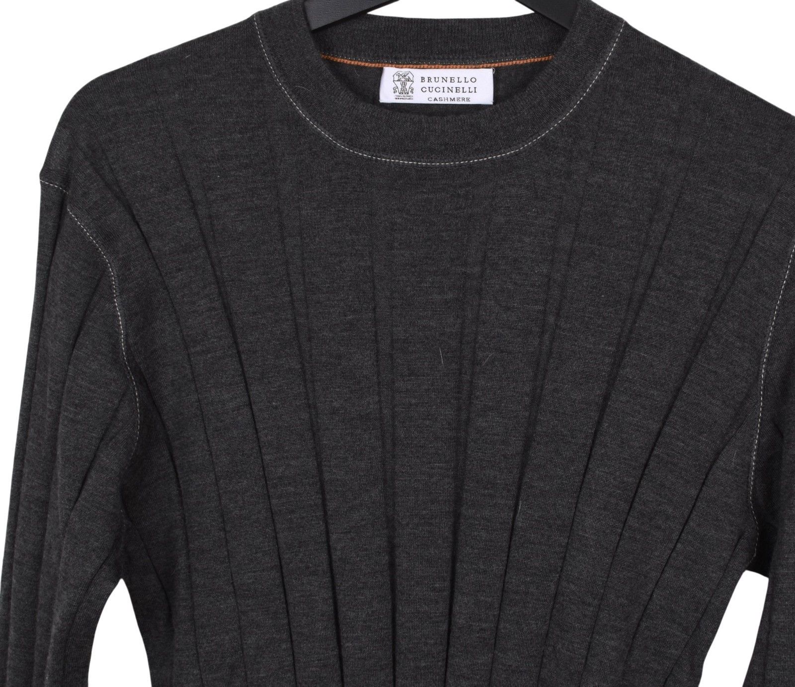 Brunello Cucinelli Brunello Cucinelli Men Sweater Cashmere Silk App M, S1562 Size US M / EU 48-50 / 2 - 4 Thumbnail