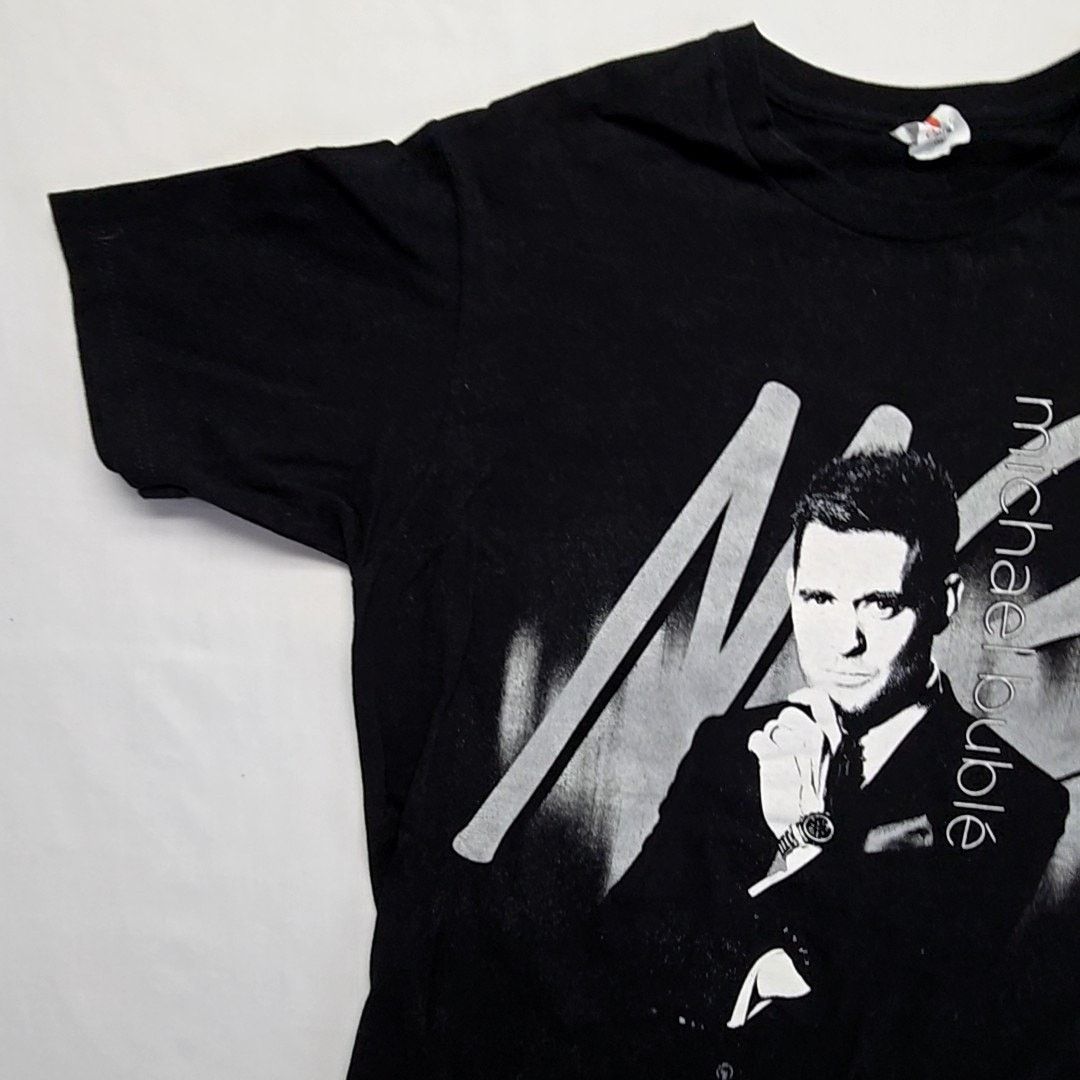 & Other Stories Michael Bublé Concert Shirt Optima Black 2013 Tour M Tee Size US M / EU 48-50 / 2 - 3 Thumbnail