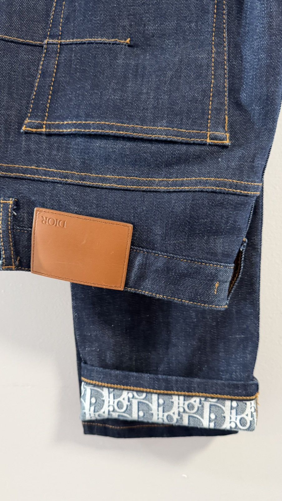 Dior Dior Cuff print Jeans Size US 32 / EU 48 - 3 Thumbnail