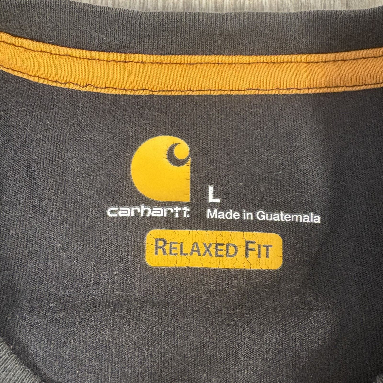 Carhartt Carhartt Men's Relaxed Fit Pocket T-Shirt Grey L Size US L / EU 52-54 / 3 - 4 Thumbnail