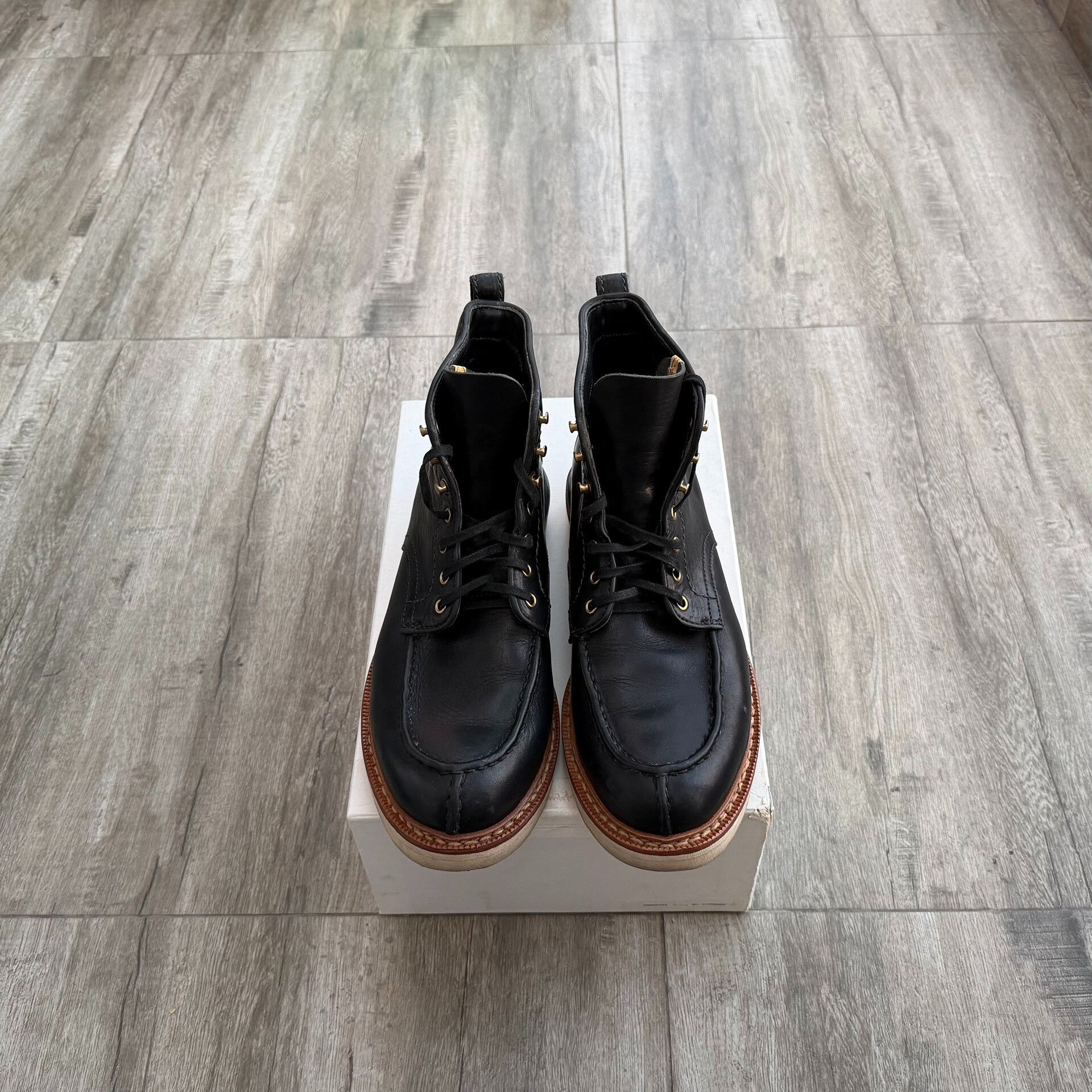 Visvim visvim armiger folk boots in black Size US 11 / EU 44 - 1 Thumbnail