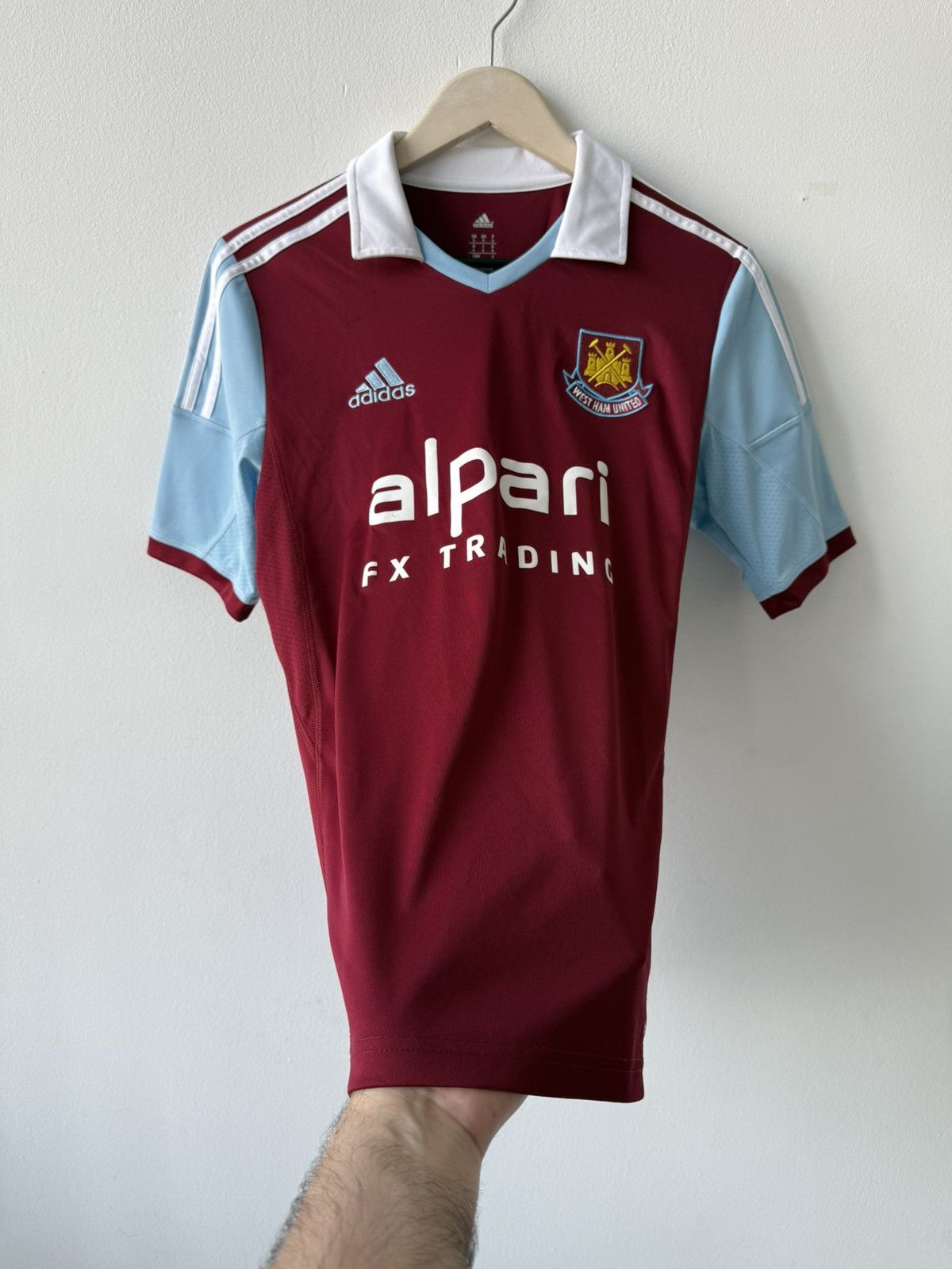 Adidas Adidas West Ham United 2013/2014 Home Jersey Size US S / EU 44-46 / 1 - 4 Thumbnail