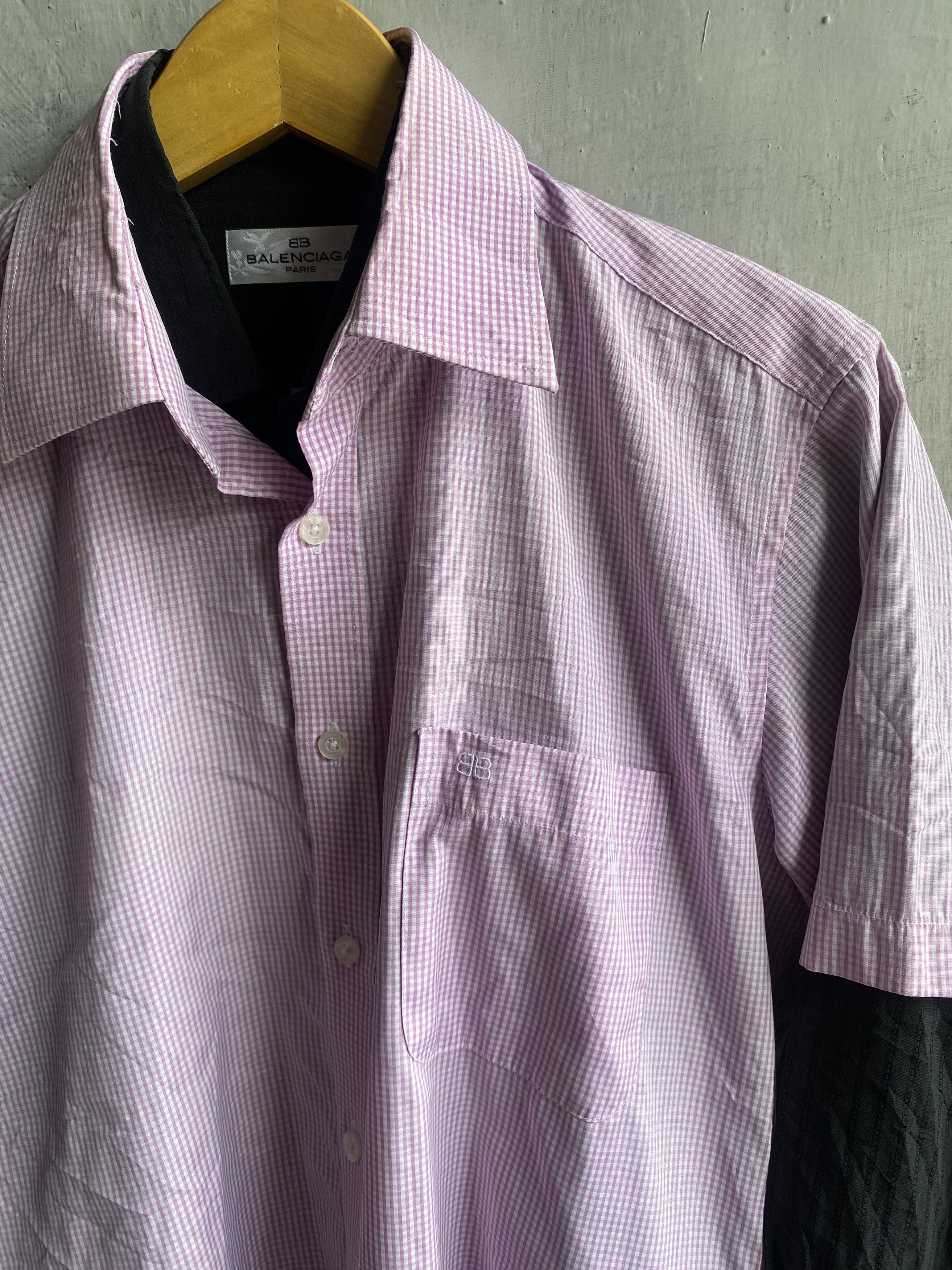 Balenciaga Balenciaga Hybrid Double Layer Shirt Size US M / EU 48-50 / 2 - 4 Thumbnail