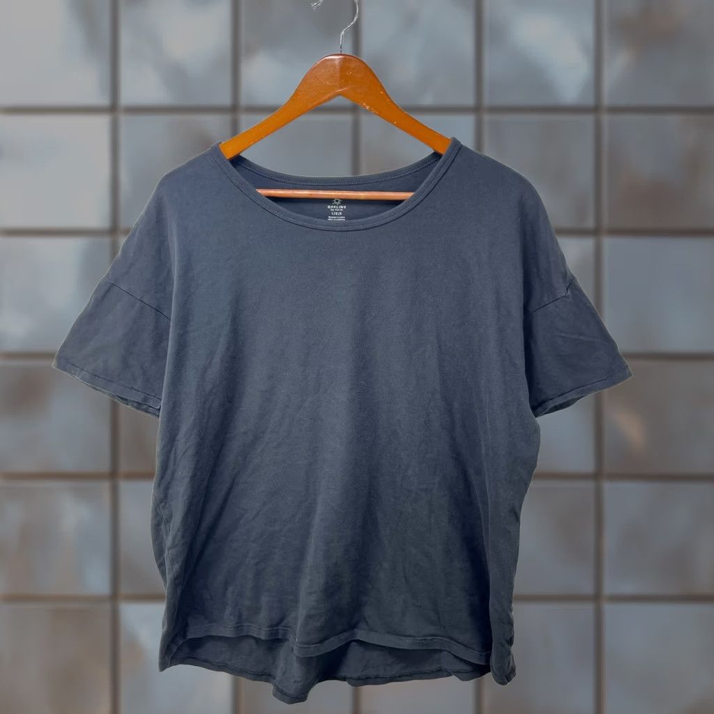 Vintage VINTAGE Black Sun Faded Ringer T-Shirt Large 90s Mens Size US L / EU 52-54 / 3 - 1 Thumbnail