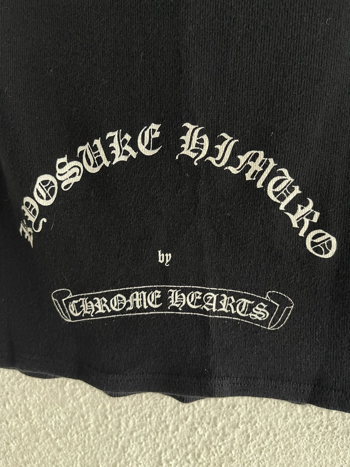 Chrome Hearts 1998 Chrome Hearts Kyosuke Himuro Cropped Baby Tee Tshirt Size ONE SIZE - 4 Thumbnail