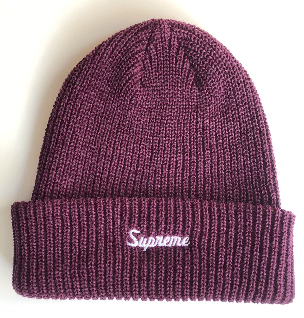 Supreme Supreme FW23 Loose Gauge Beanie Burgundy Size ONE SIZE - 1 Thumbnail