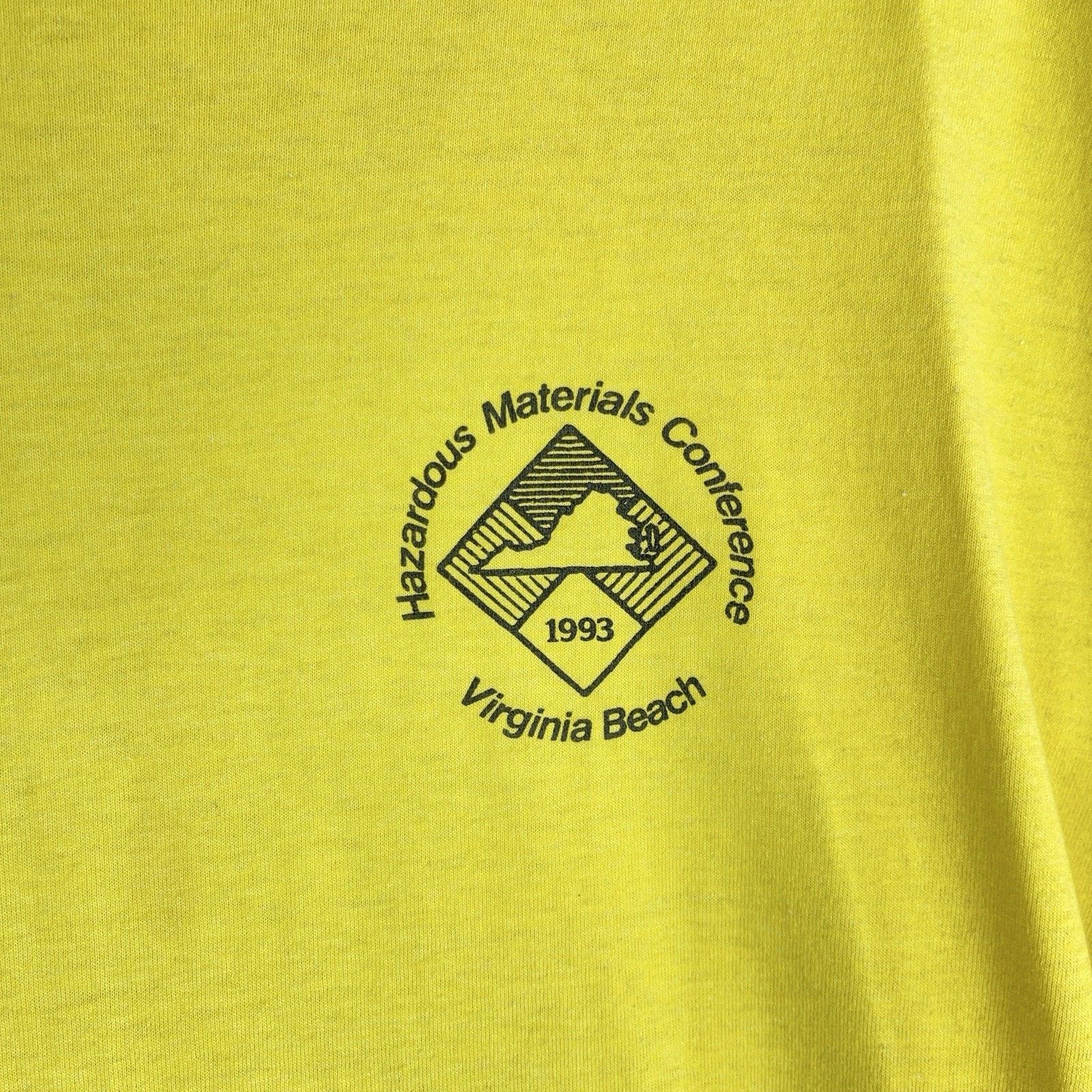 Other 1993 Hazardous Materials Conference T Shirt Single Stitch Size US XL / EU 56 / 4 - 3 Thumbnail