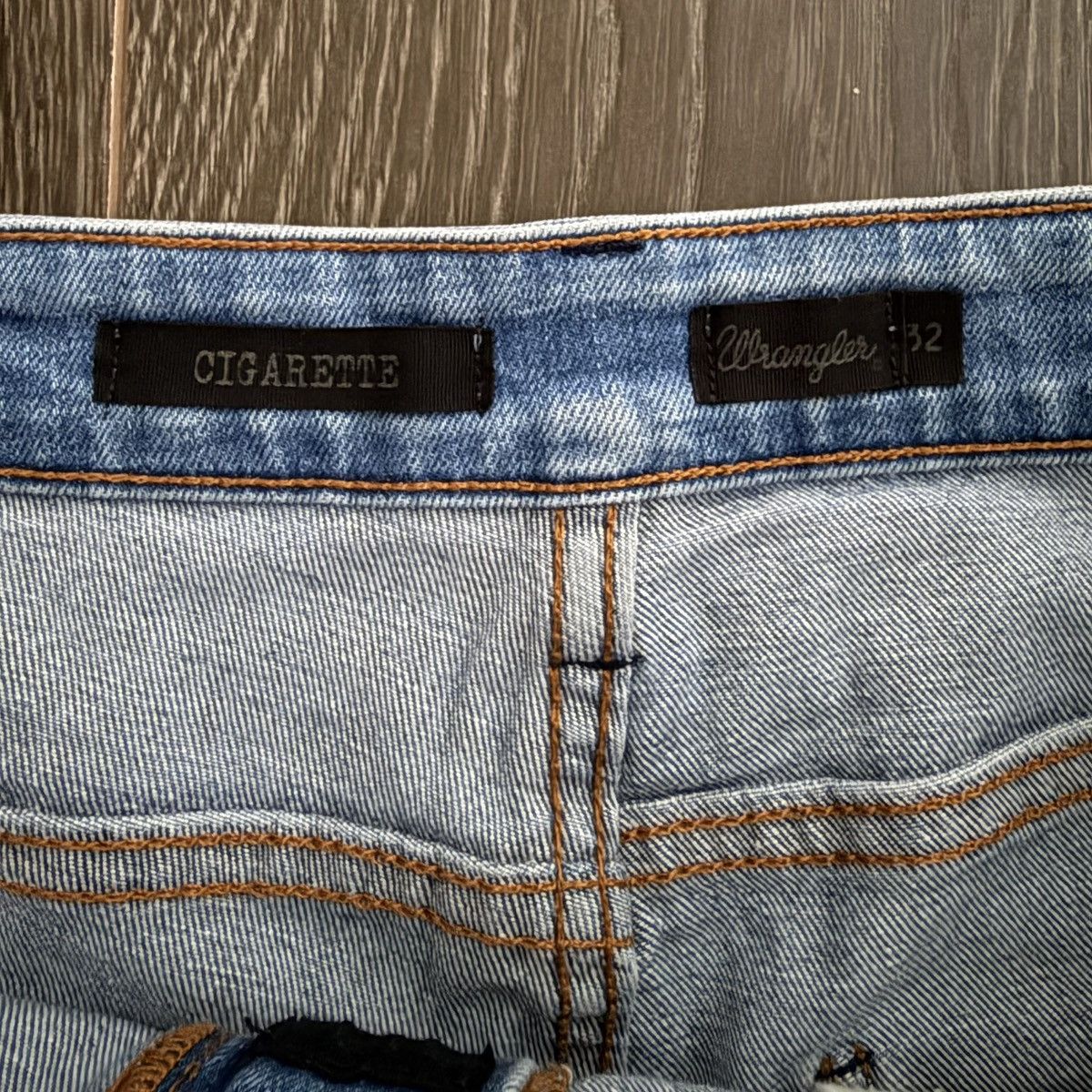 Wrangler Wrangler Cigarette Blue Shorts Size 32 Size US 32 / EU 48 - 3 Thumbnail