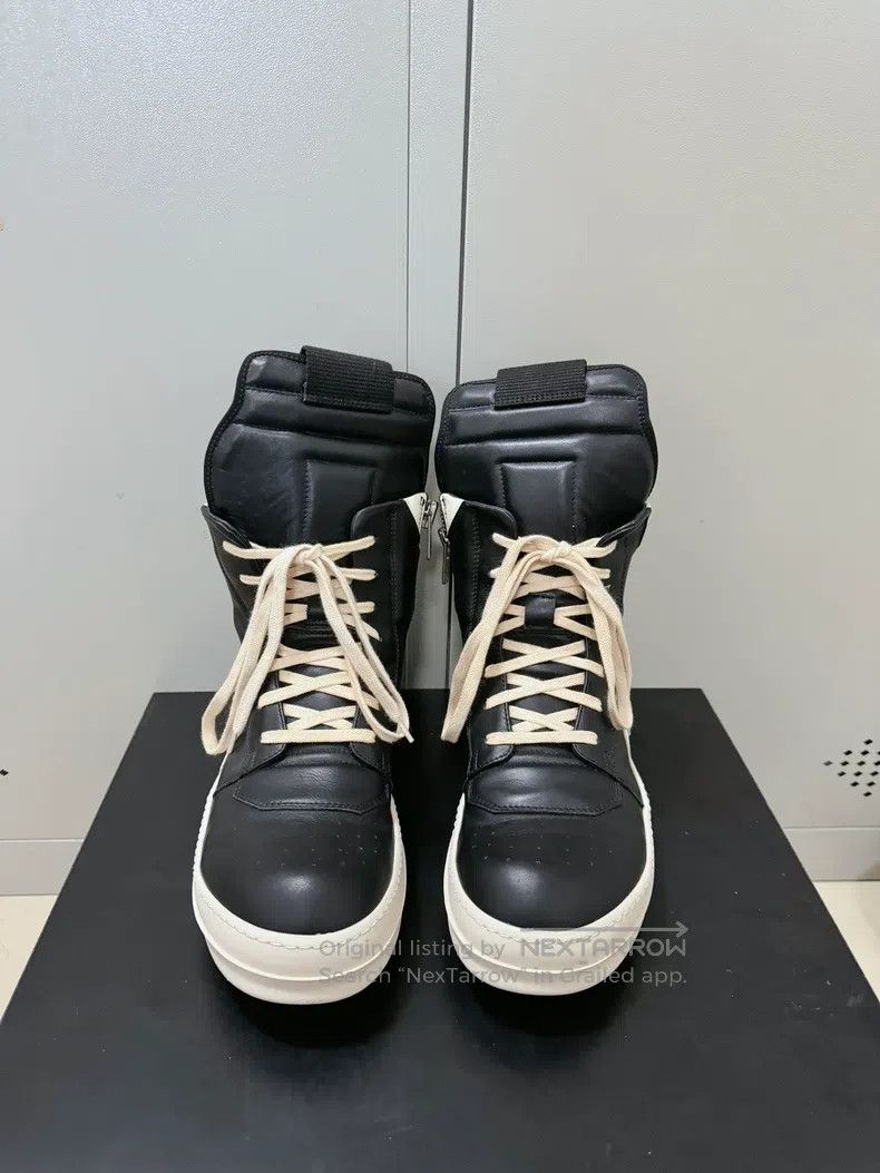 Rick Owens Rick Owens Mainstream Black and White Leather Inverted Tri Size US 7.5 / EU 40-41 - 2 Thumbnail