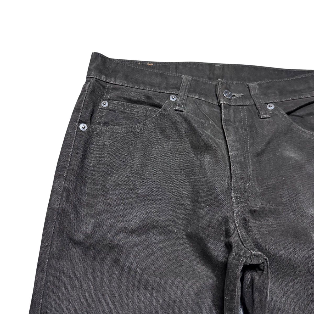 Levi's Vintage Levis 517 Brown Moleskin Flare Jeans Hedi Slimane Size US 30 / EU 46 - 5 Thumbnail