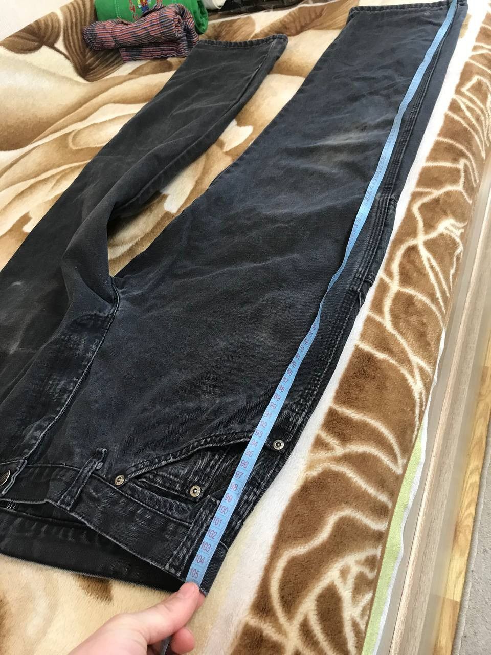 Vintage 🔥 90s Dickies Vintage Y2K Baggy Work Cargo Pants Denim Size US 34 / EU 50 - 14 Thumbnail