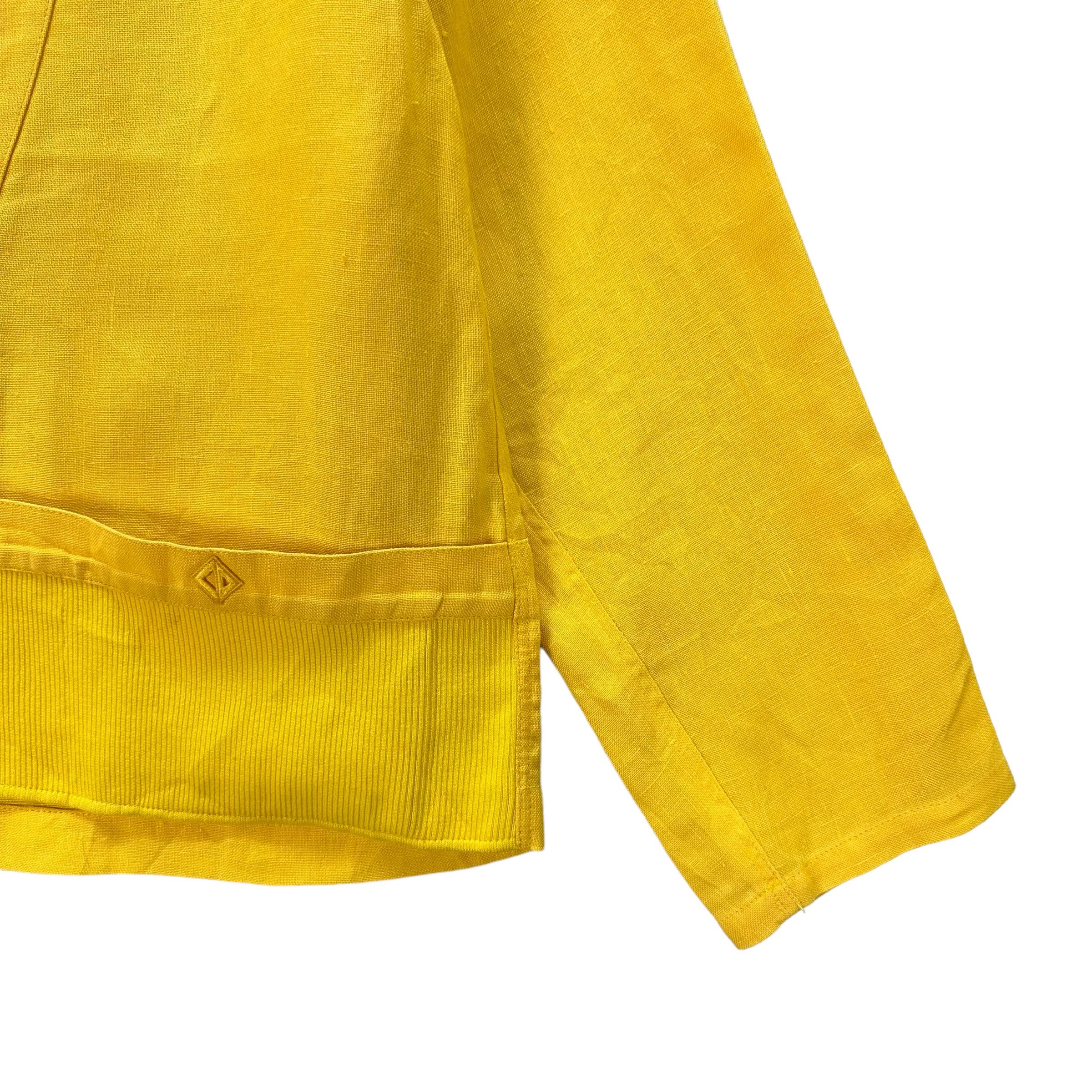 Christian Dior Monsieur CHIRSTIAN DIOR SPORTS YELLOW CARDIGAN #8701-021 Size M / US 6-8 / IT 42-44 - 5 Thumbnail