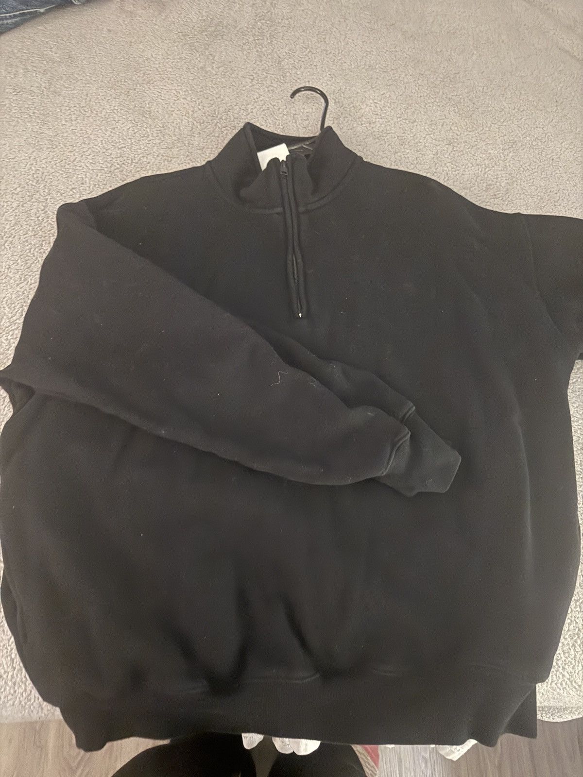 Aritzia Aritzia TNA Sweatfleece Quarter Zip Size US L / EU 52-54 / 3 - 2 Thumbnail