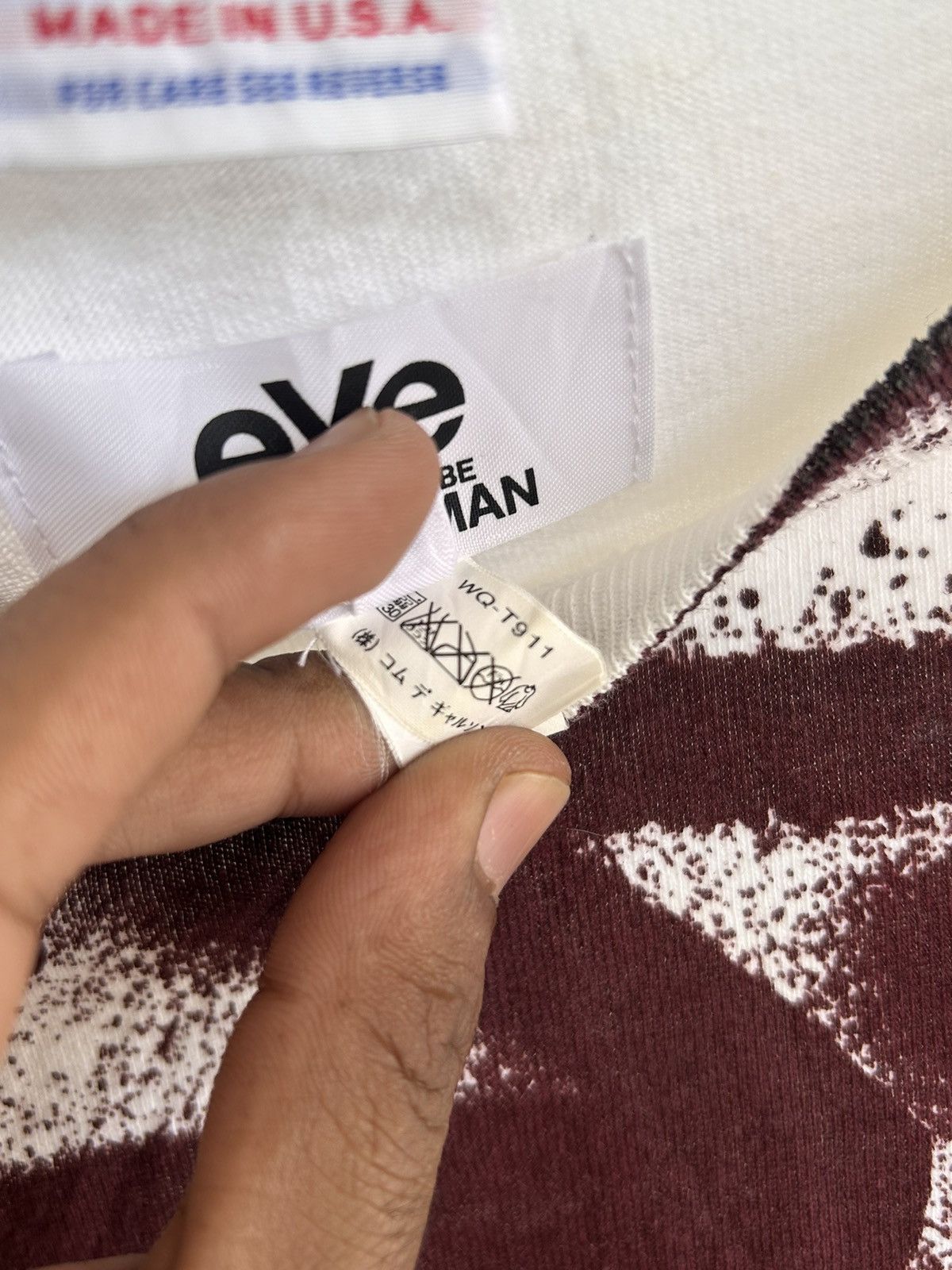 Comme des Garcons Vintage Graffiti Champion X CDG White Tee Size US M / EU 48-50 / 2 - 6 Thumbnail