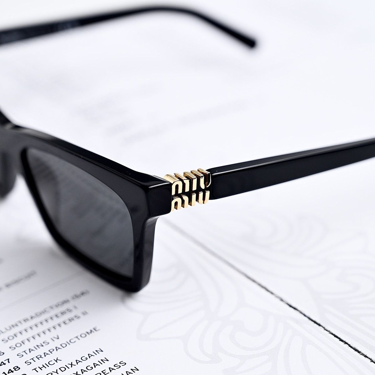 Miu Miu MIU MIU 0MU A05S SUNGLASSES Size ONE SIZE - 3 Thumbnail