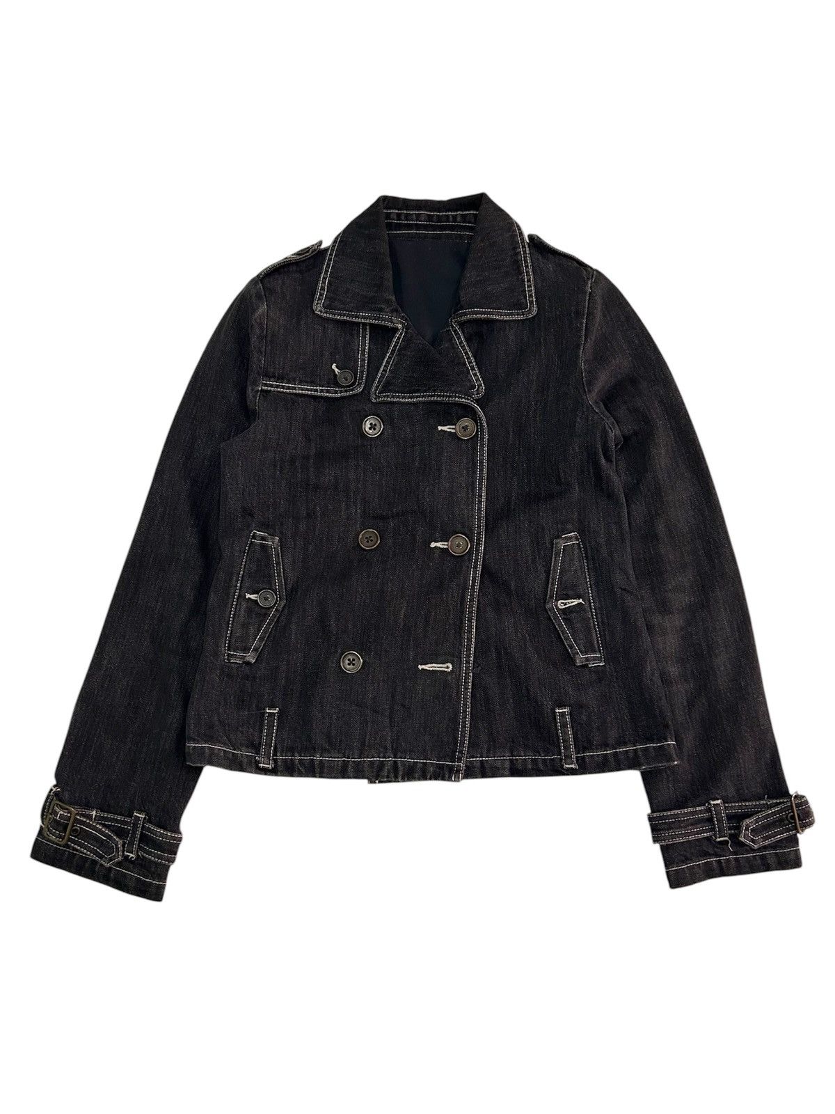 Rock Band × Vintage Vintage Denim jacket full Patches metal