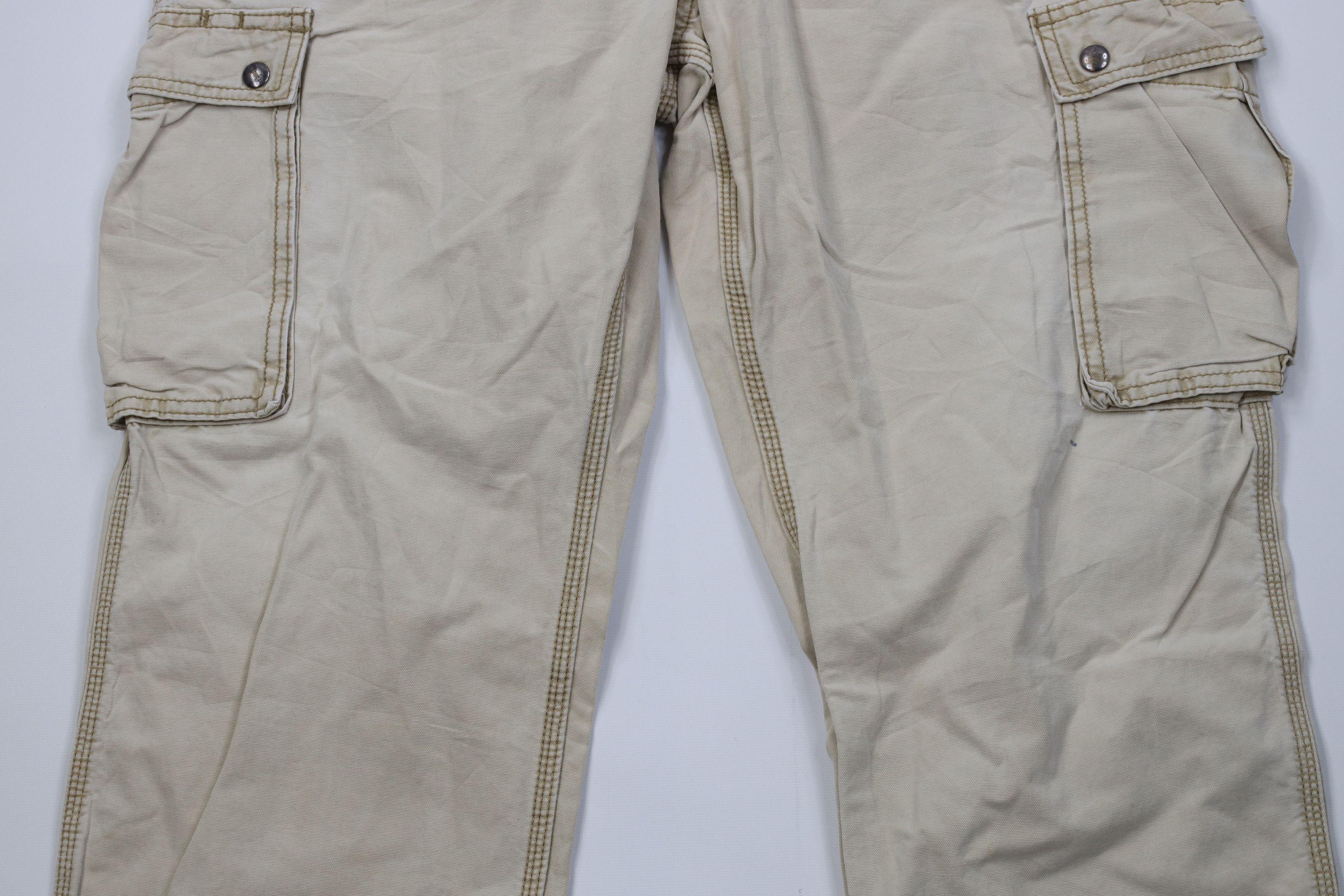 Carhartt Vintage Y2K Carhartt Relaxed Fit Wide Leg Cargo Pants Size US 38 / EU 54 - 3 Thumbnail
