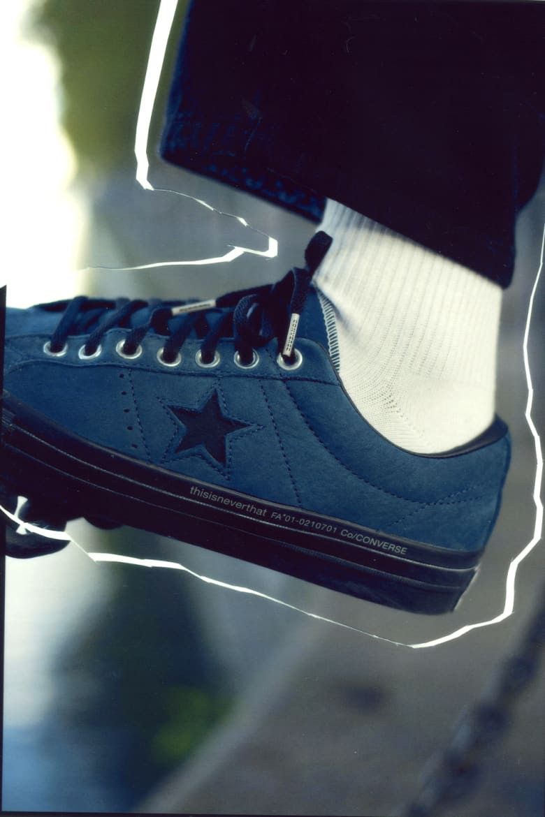 thisisneverthat 172394C DiSTRESSED SUEDE iNDiGO POSEiDON ONE STAR OX CHUCK Size US 10.5 / EU 43-44 - 14 Thumbnail