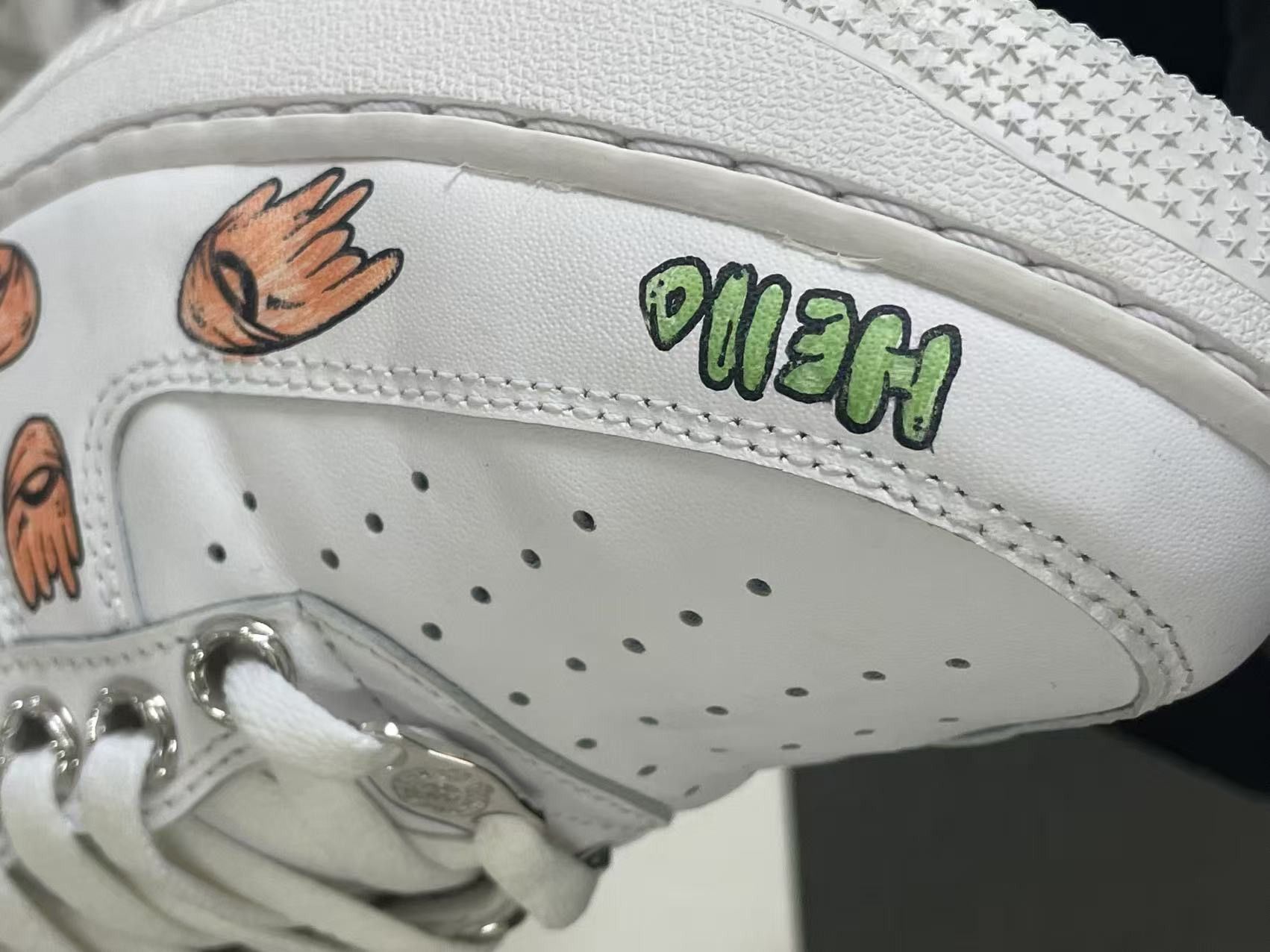 Chrome Hearts Chrome Hearts Air Force 1 Matty Boy White Sneakers Size US 12 / EU 45 - 16 Thumbnail