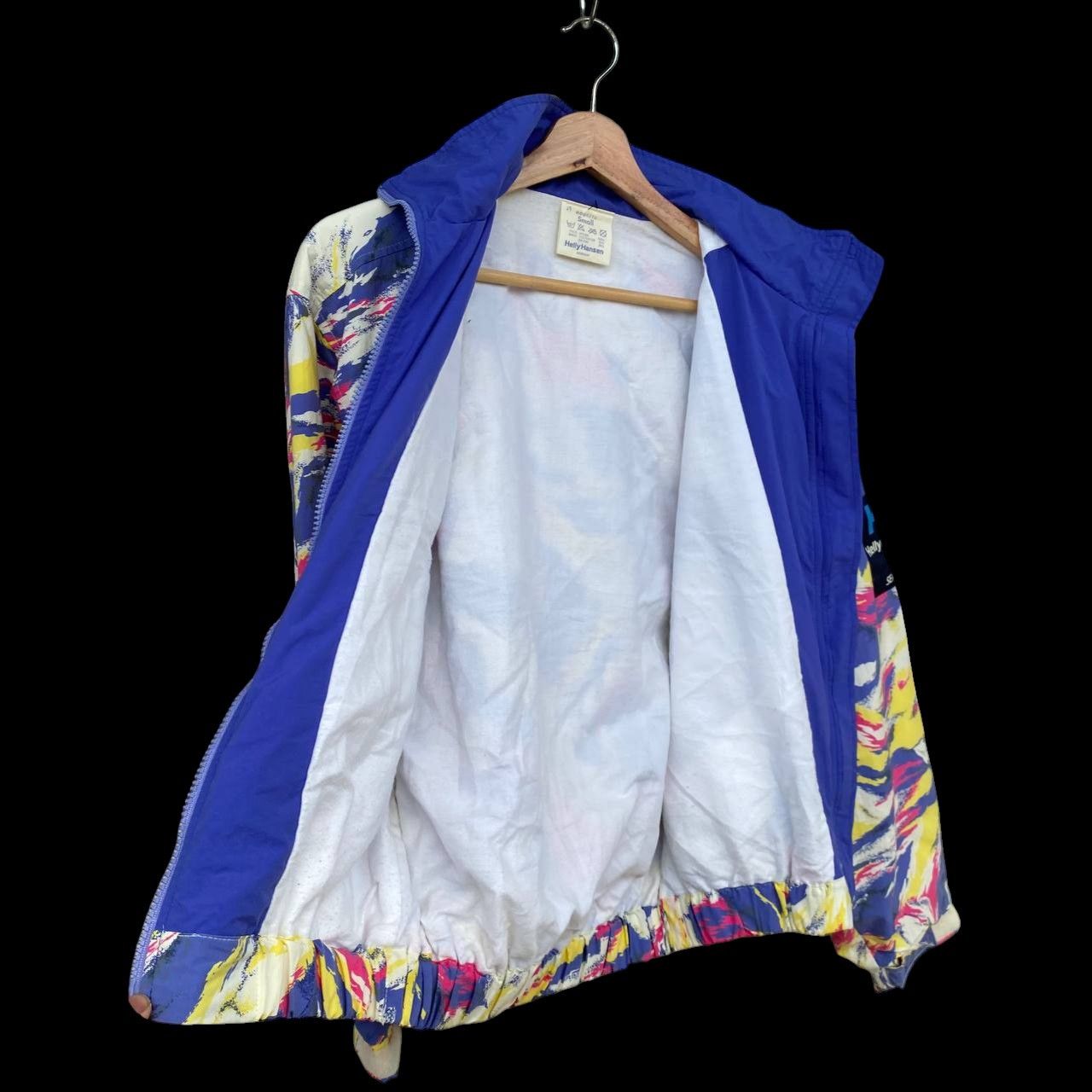 Helly Hansen Vintage 90s Helly Hansen"Sea Life"Abstract Neon Brushstroke Size US S / EU 44-46 / 1 - 10 Thumbnail