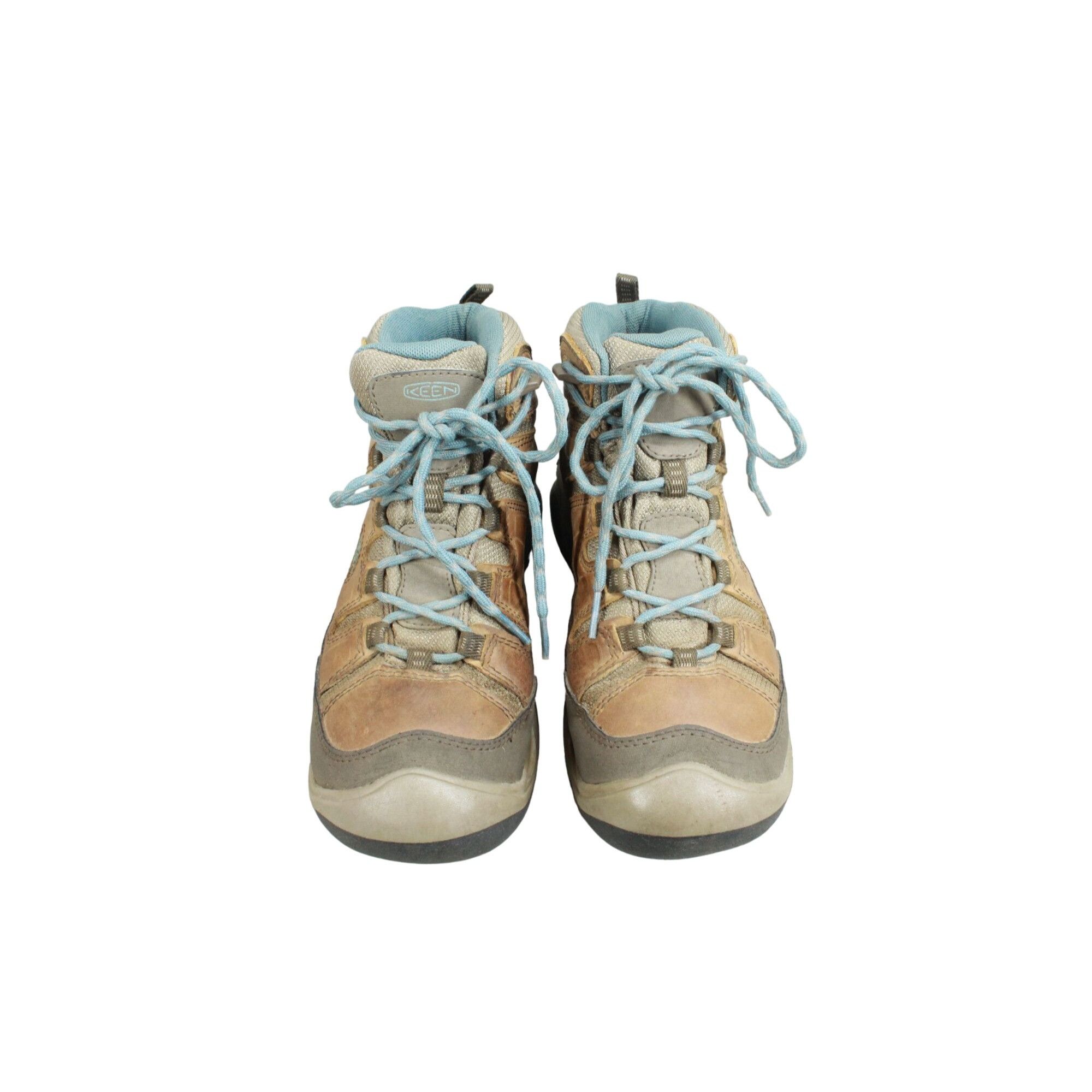 KEEN Keen Circadia Waterproof Hiking Boots Leather Fabric Size 6 Size US 6 / IT 36 - 1 Thumbnail